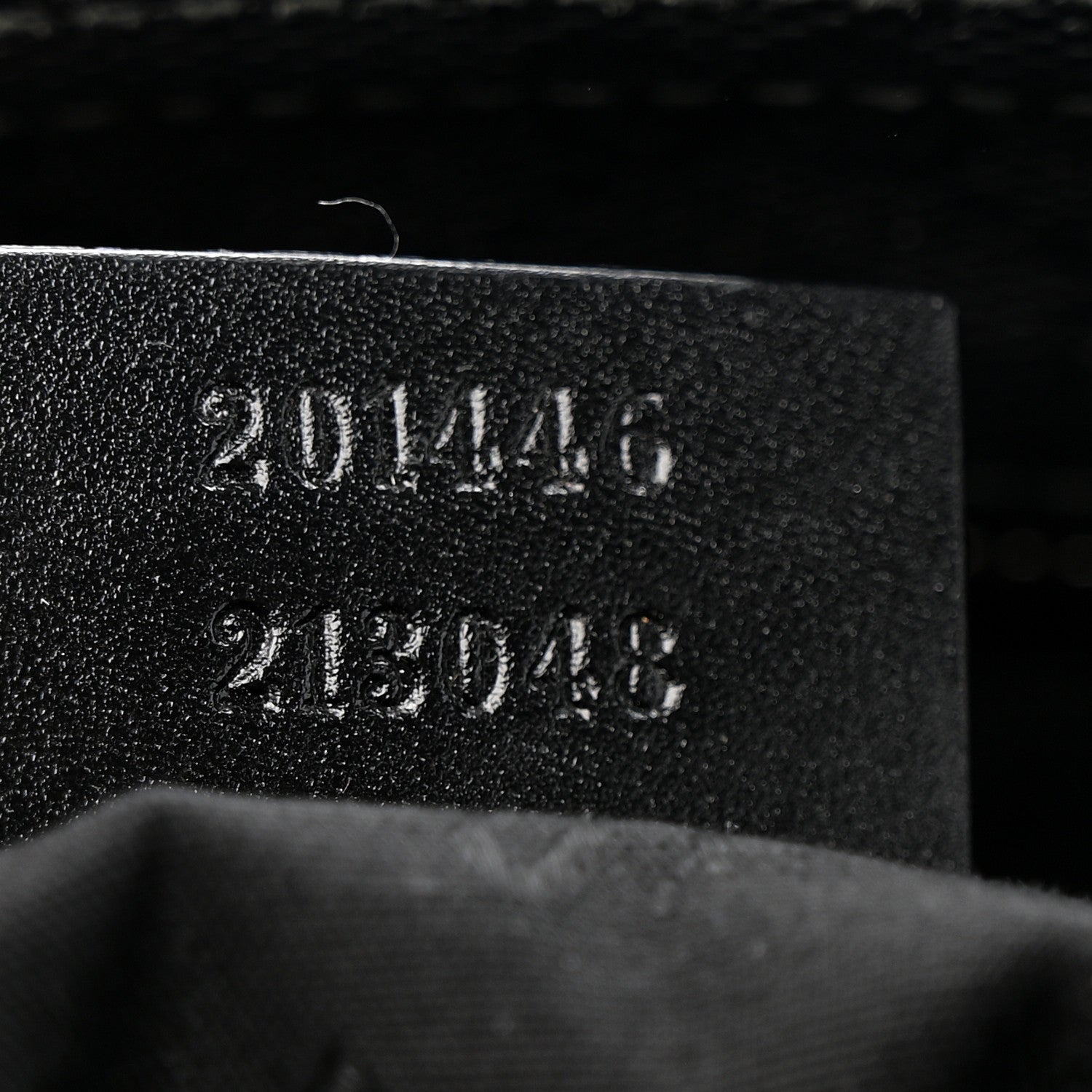 Imprime Monogram Medium Flat Messenger Bag Black
