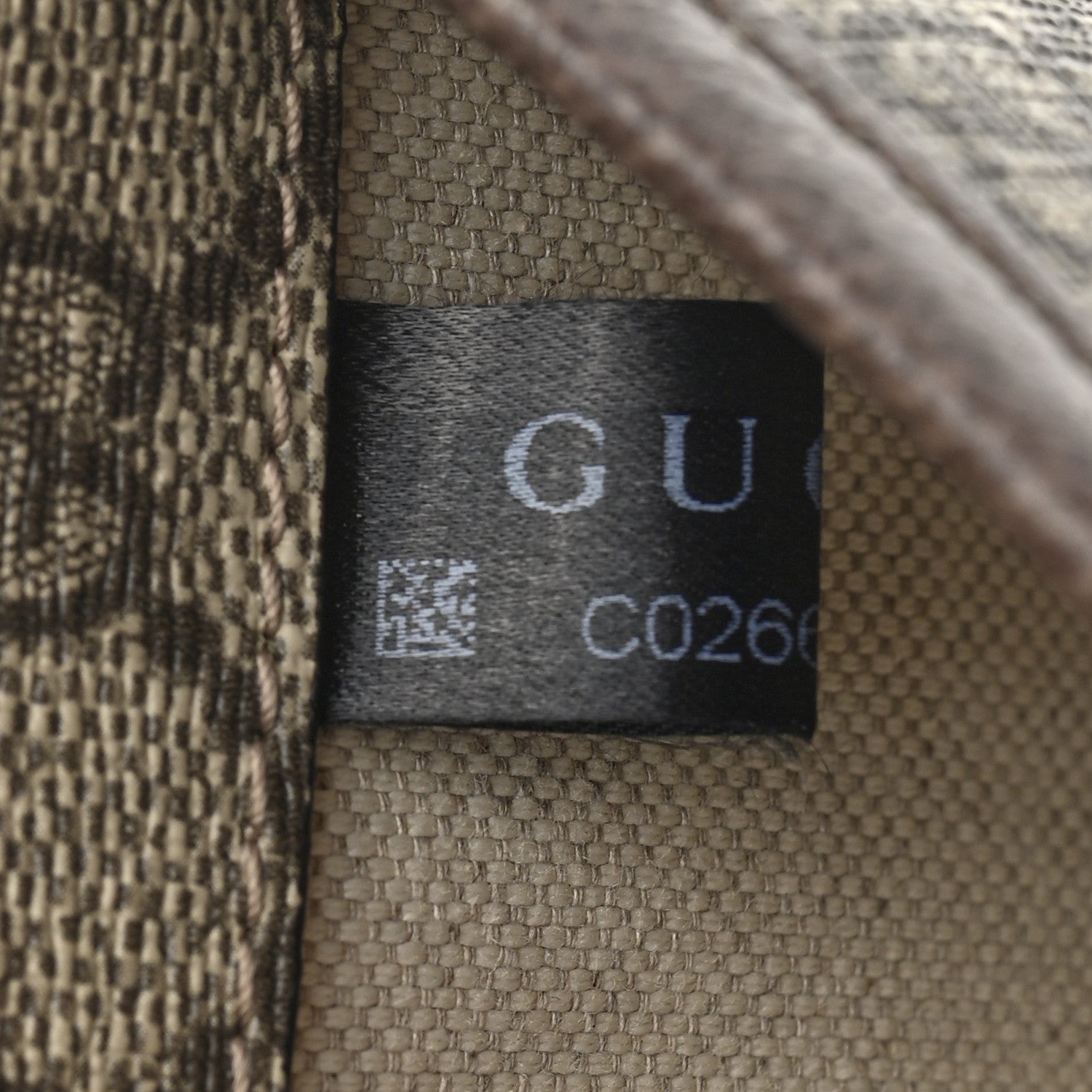 GG Supreme Monogram Neo Vintage Web Belt Bag Brown