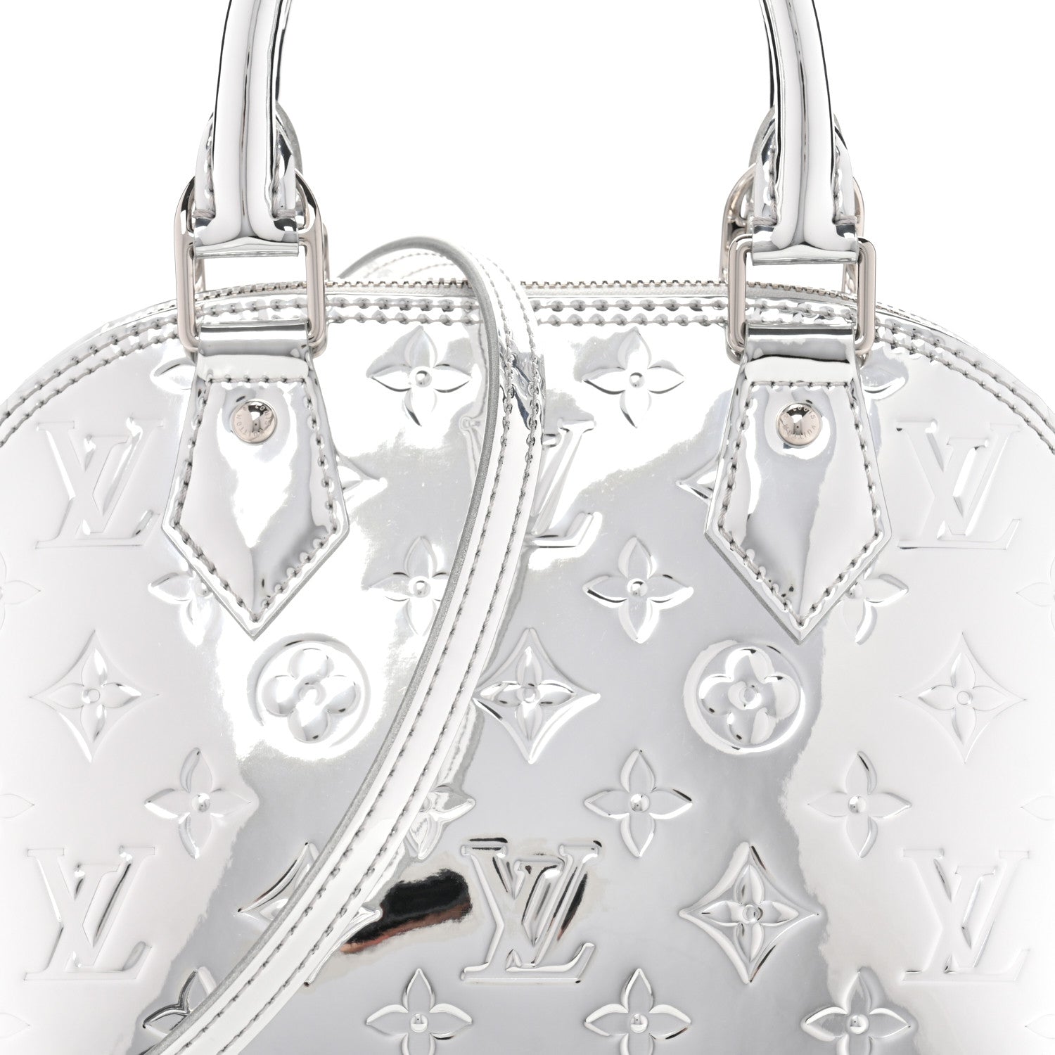 Monogram Miroir Alma BB Silver