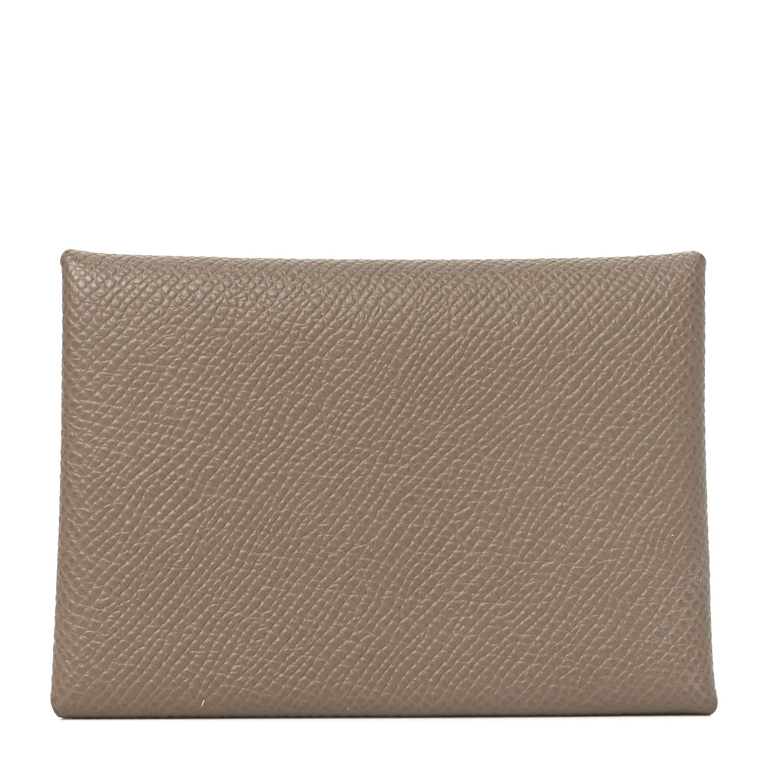Epsom Calvi Duo Card Case Etoupe