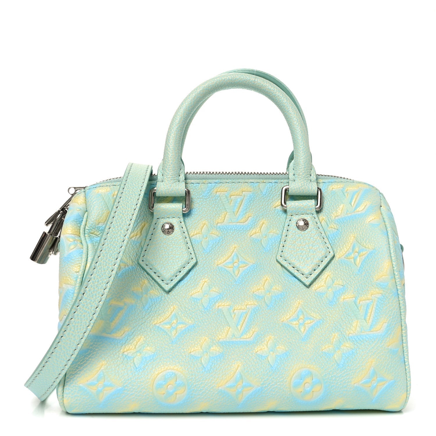 Empreinte Monogram Summer Stardust Speedy 20 Water Green