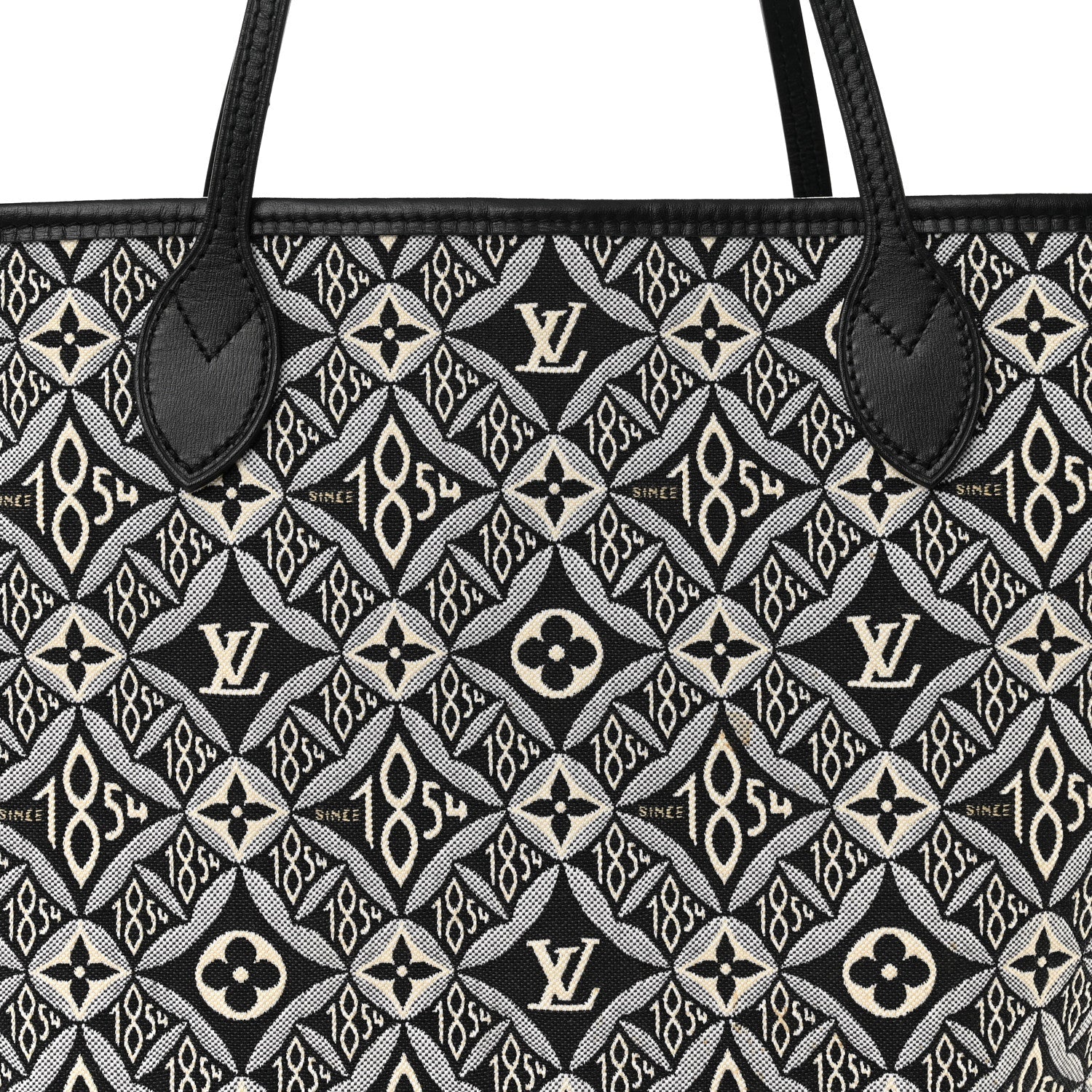 Jacquard Since 1854 Neverfull MM Grey