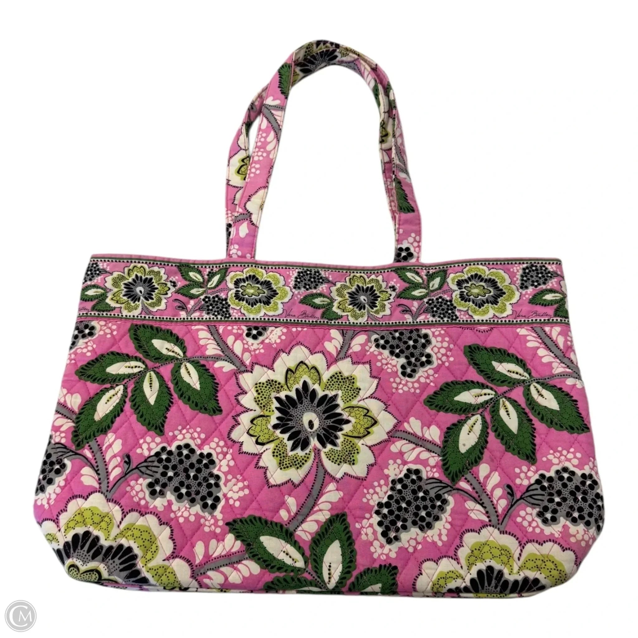 Handbag By Vera Bradley, Size: Large