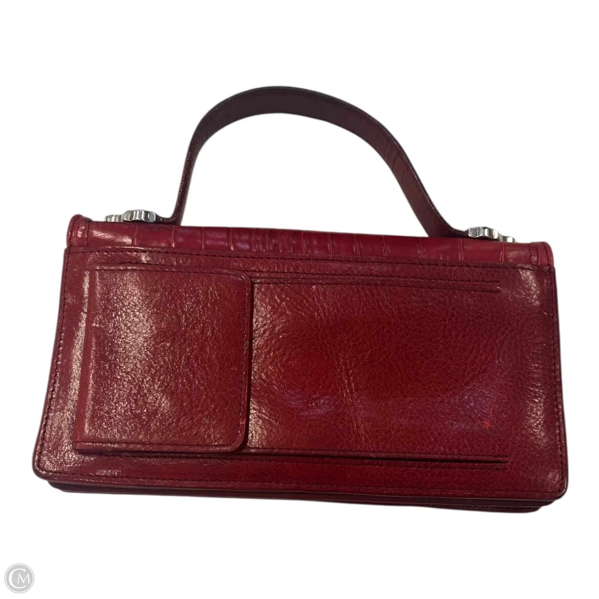 Handbag Leather By Brighton, Size: Small