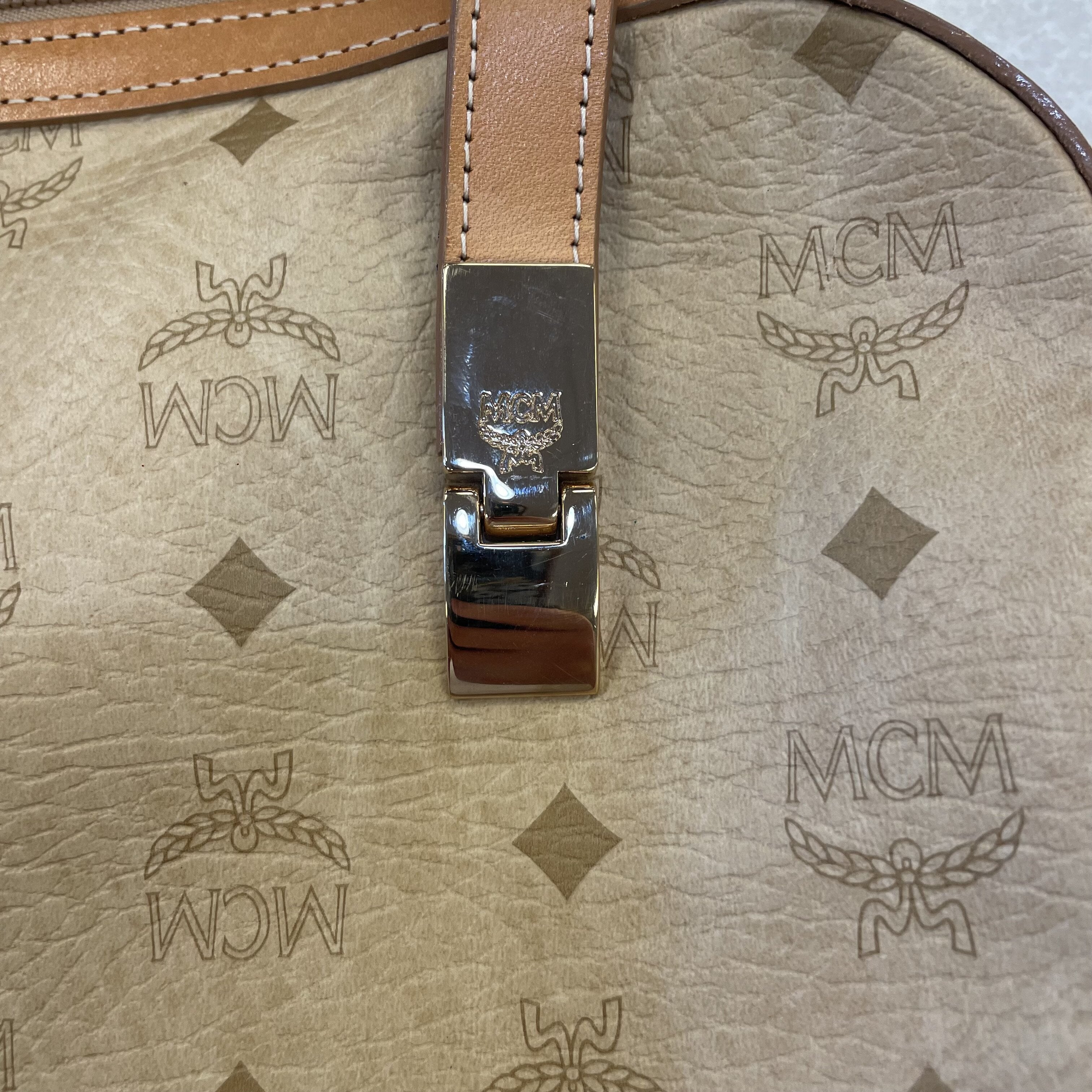 Handbag Luxury Designer By Mcm  Size: Medium