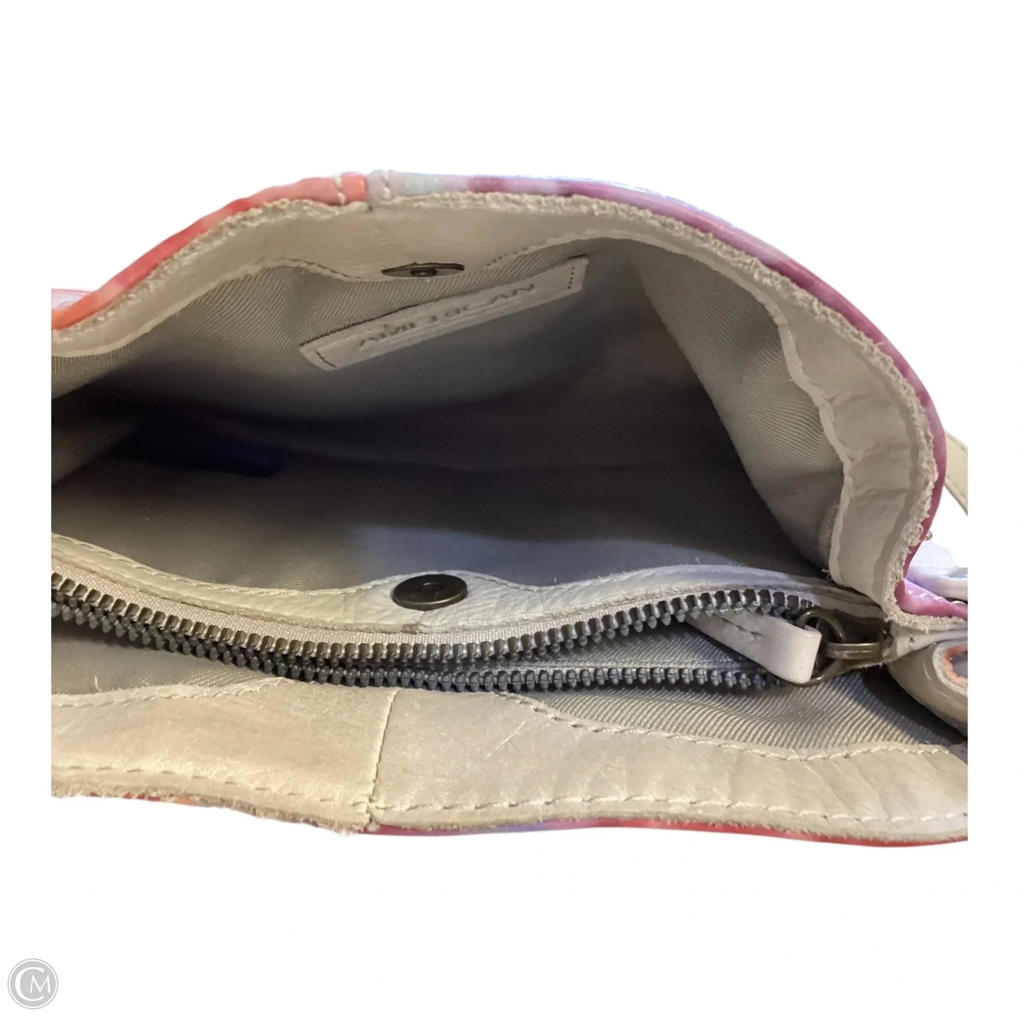 Handbag Leather By America, Size: Small