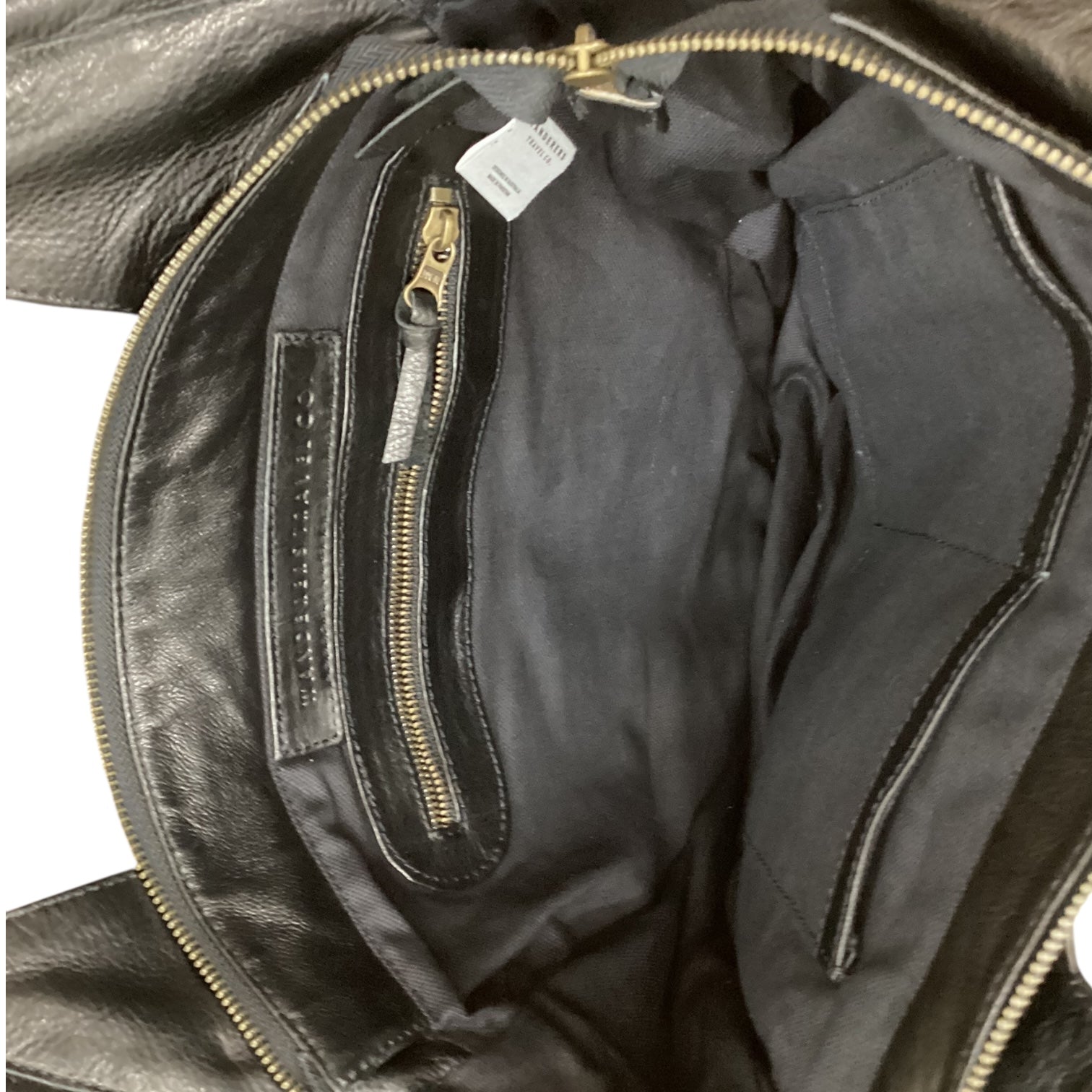 Handbag Leather By Cma In Black, Size:Large