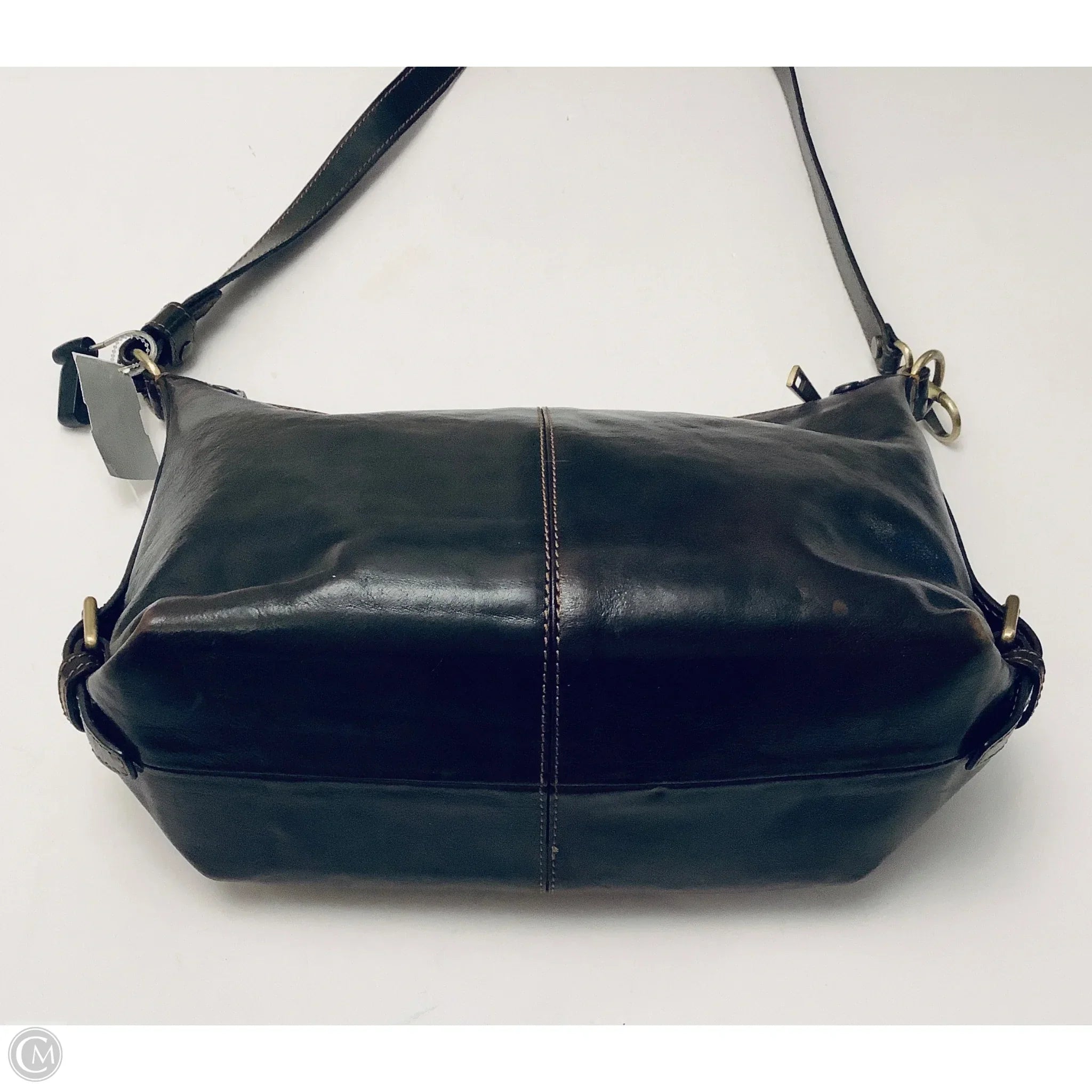 Handbag Leather By Cmb, Size: Medium