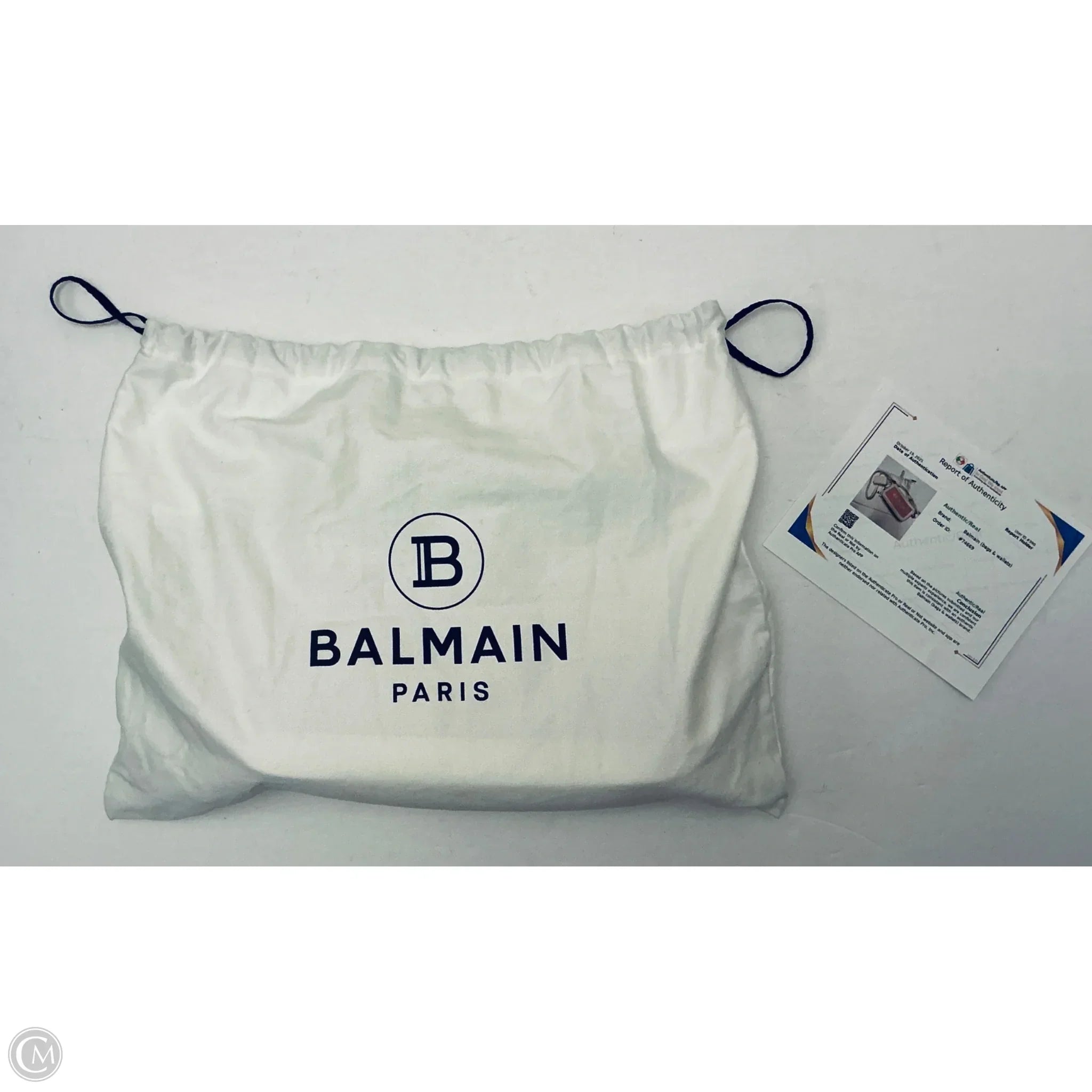 Handbag Luxury Designer By Balmain, Size: Small