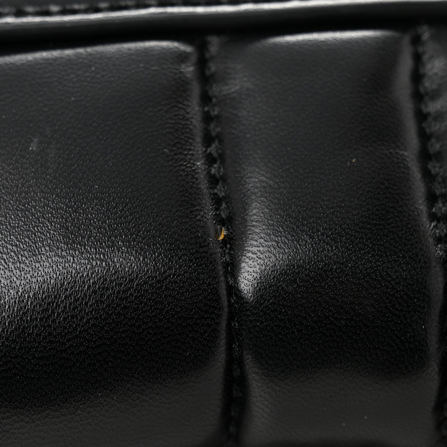 Nappa Vertical Matelasse Small Maxi Horsebit Chain Shoulder Bag Black