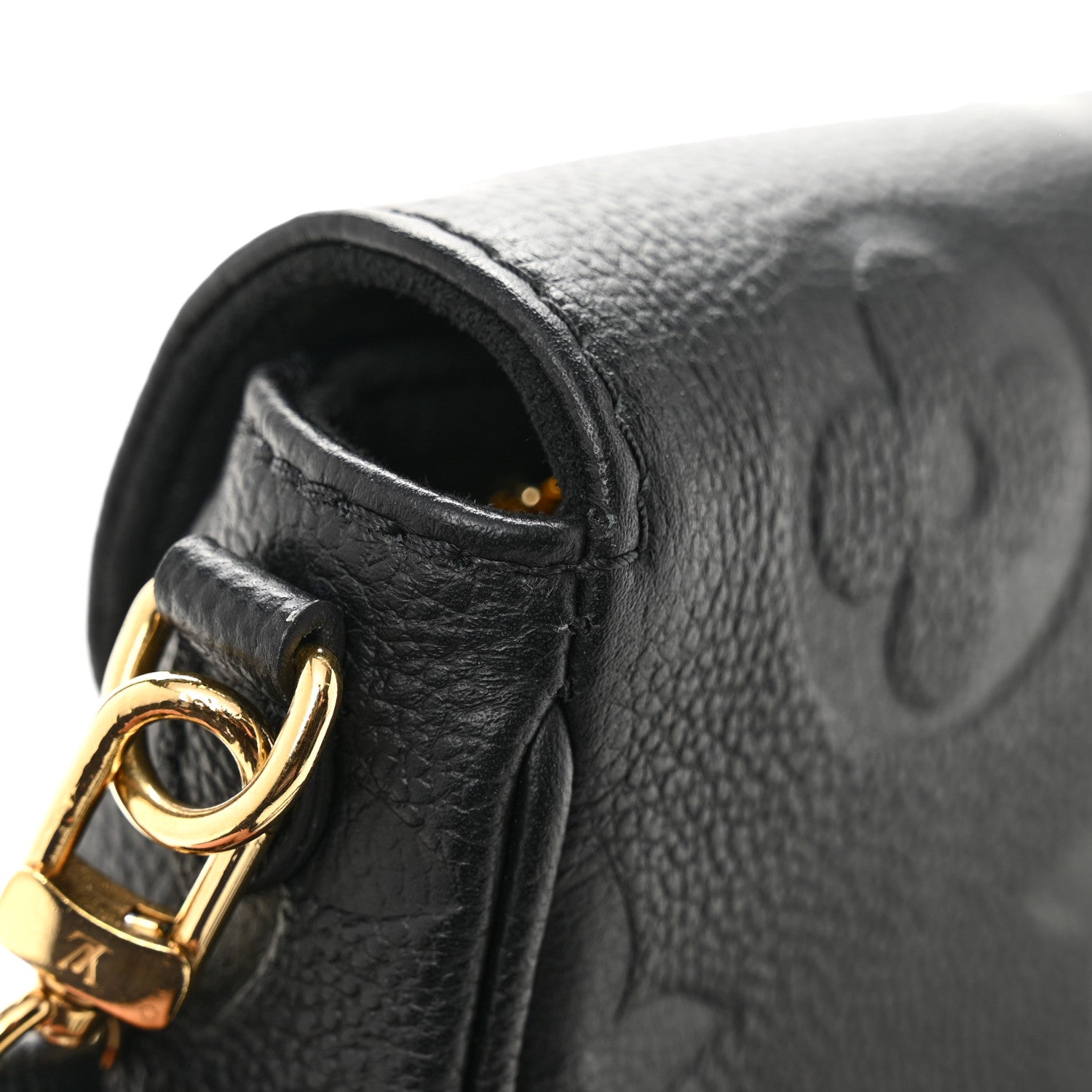 Empreinte Monogram Giant Ivy Wallet On Chain Black