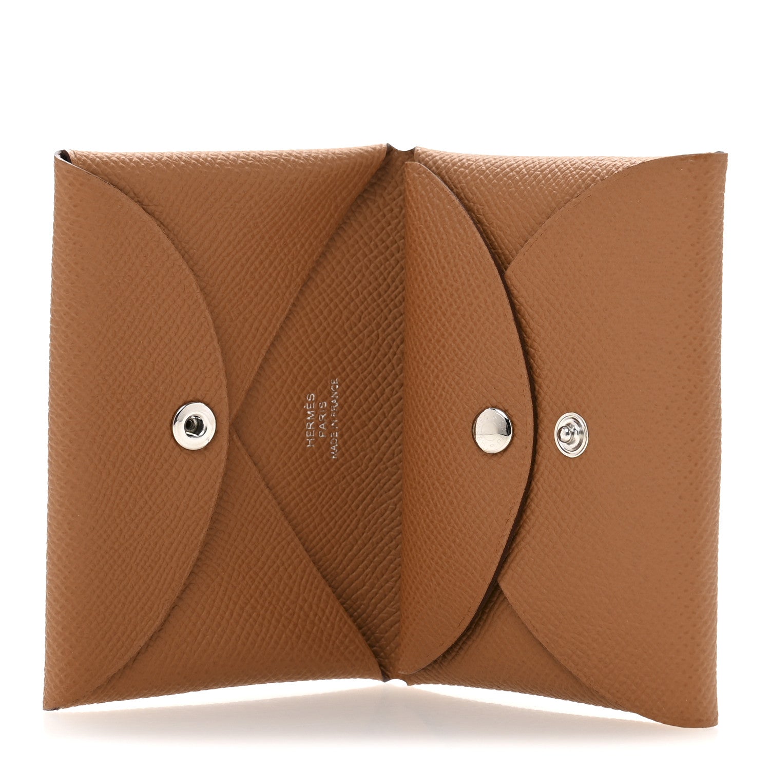 Epsom Calvi Duo Card Case Gold