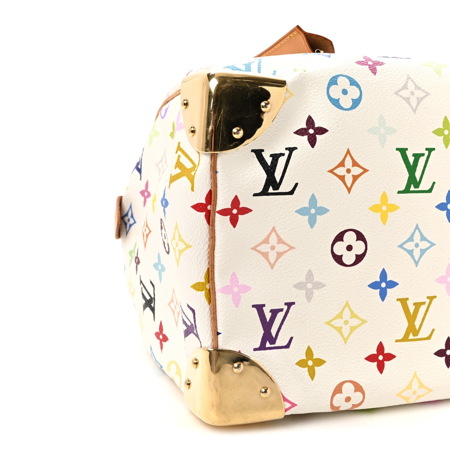Monogram Multicolor Speedy 30 White