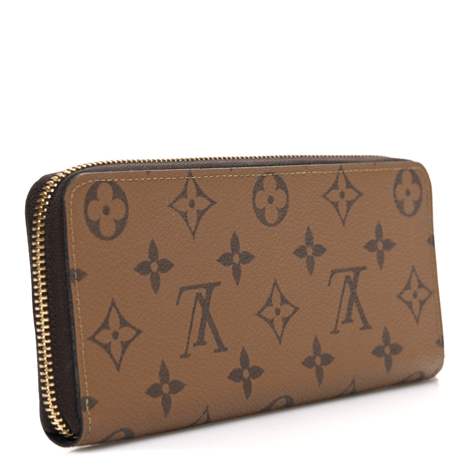 Reverse Monogram Clemence Wallet