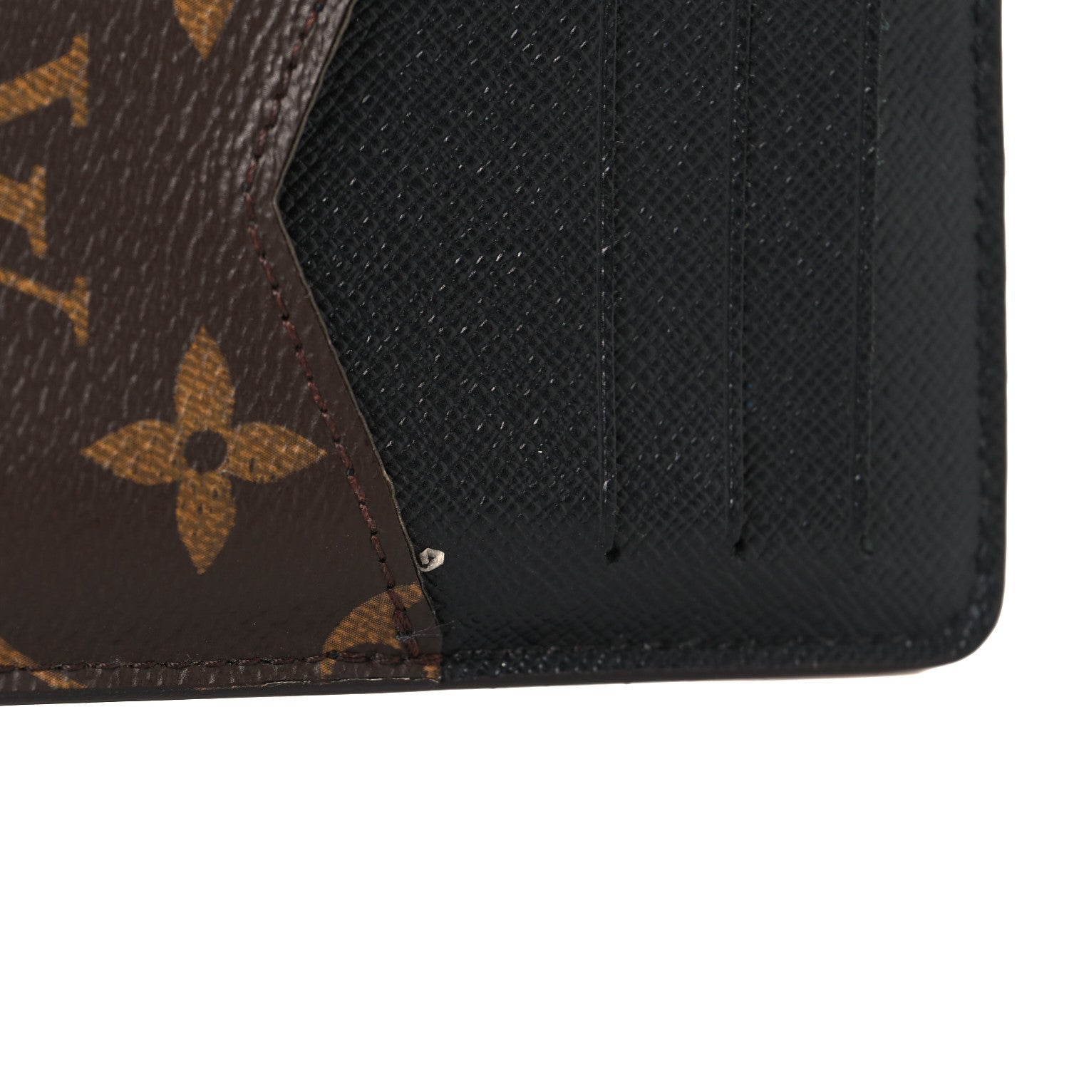 Monogram Recto Verso Card Holder Black