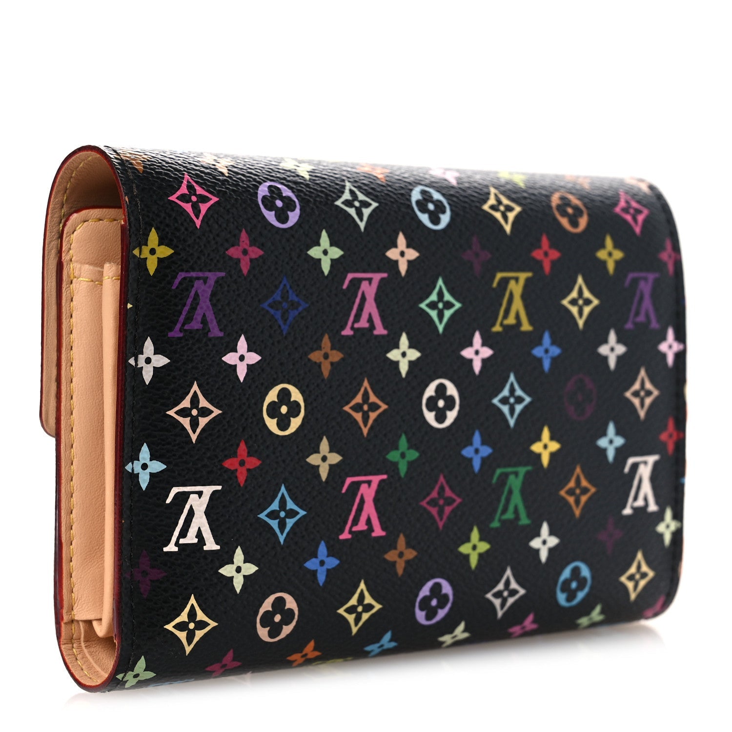 Monogram Multicolor Alexandra Wallet Black
