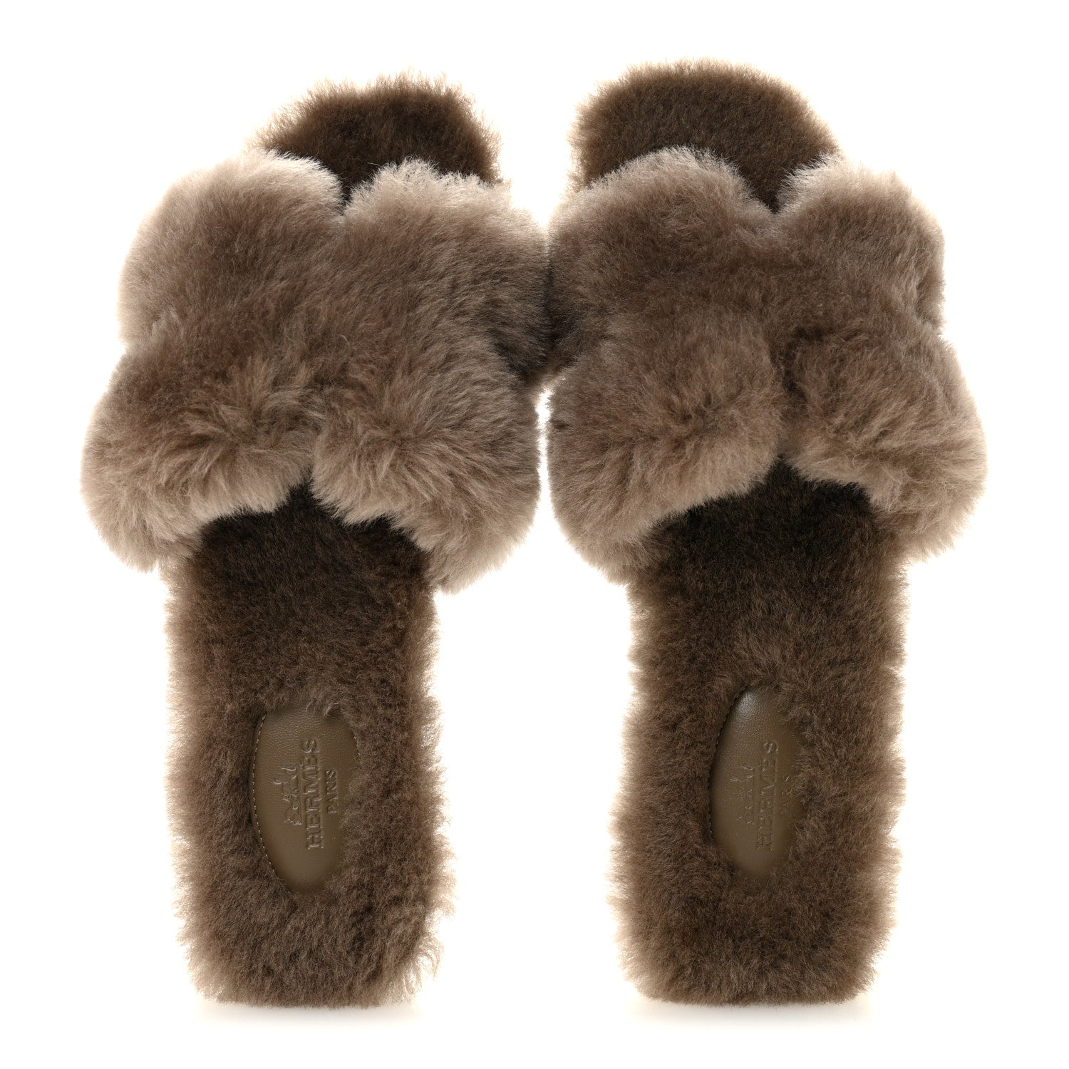 Woolskin Oran Sandals 39 Etoupe