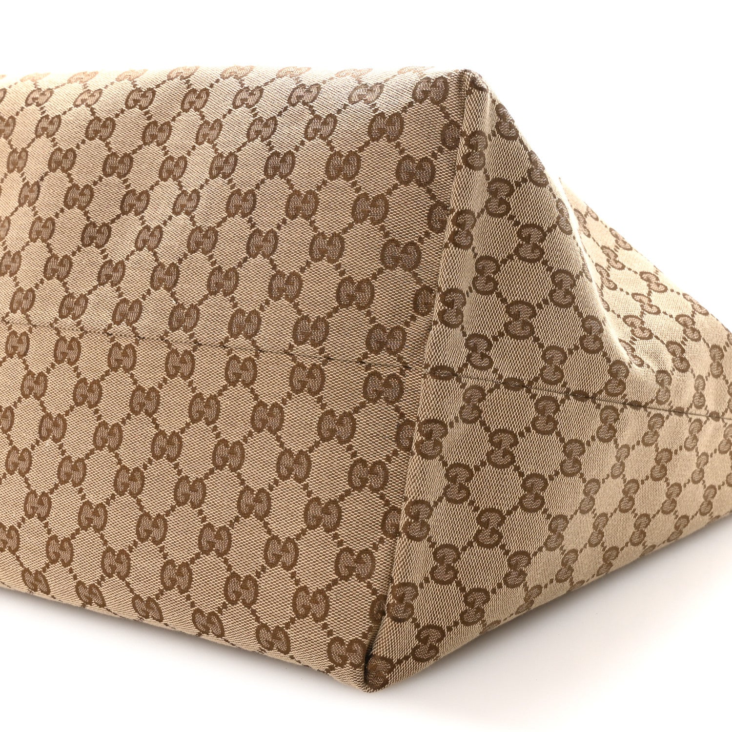 Grained Calfskin Monogram Large Totissima Reversible Tote Brown