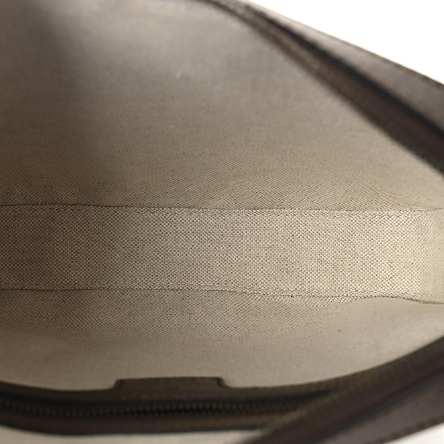 GG Supreme Monogram Textured Dollar Calfskin Web Ophidia Wristlet Shoulder Bag Beige Ebony New Acero