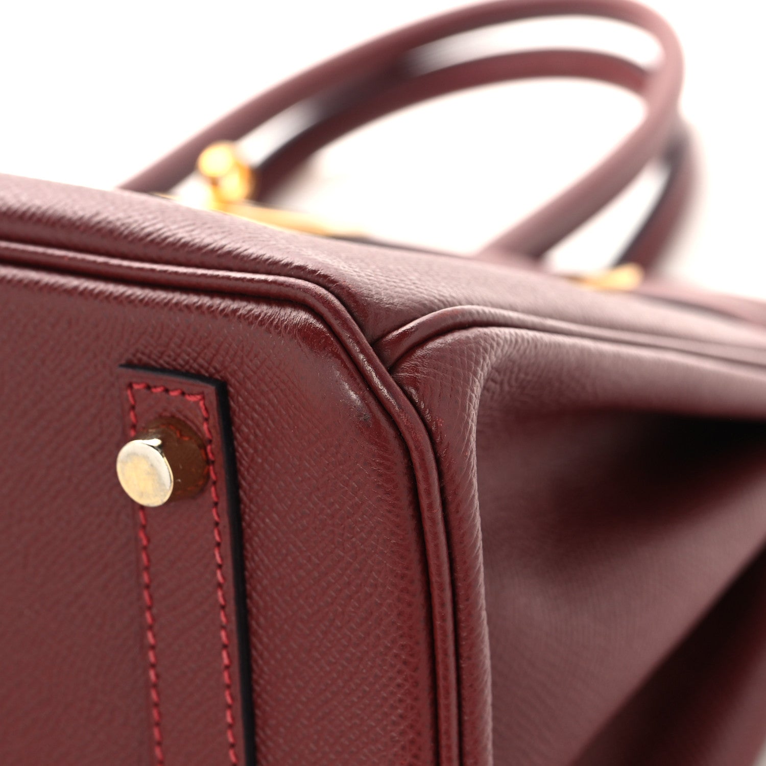 Epsom Birkin 30 Rouge H