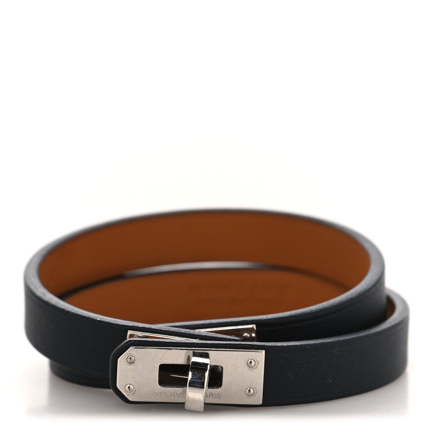 Box Kelly Double Tour Bracelet S Black