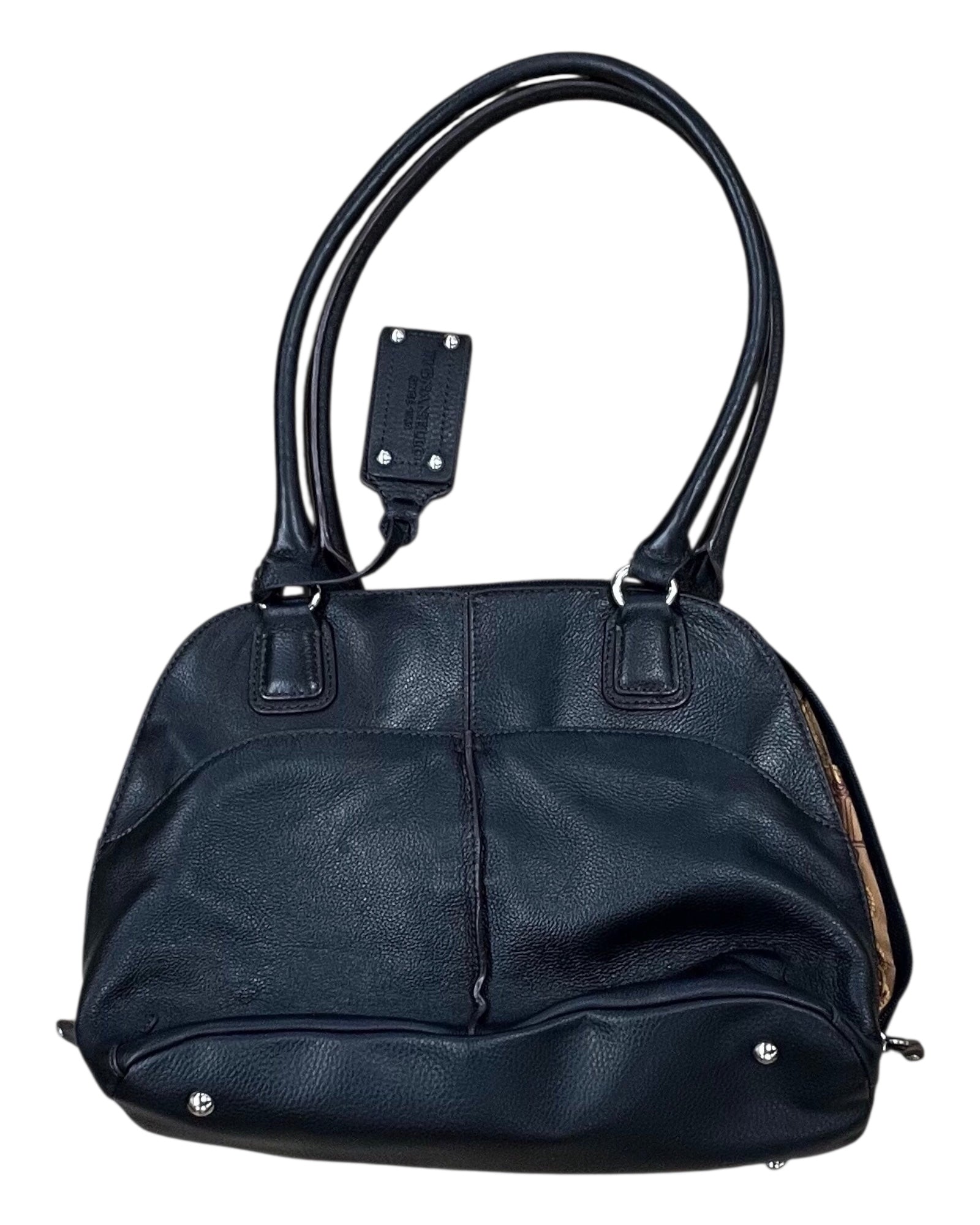 Handbag By Tignanello  Purses In Black, Size:Medium