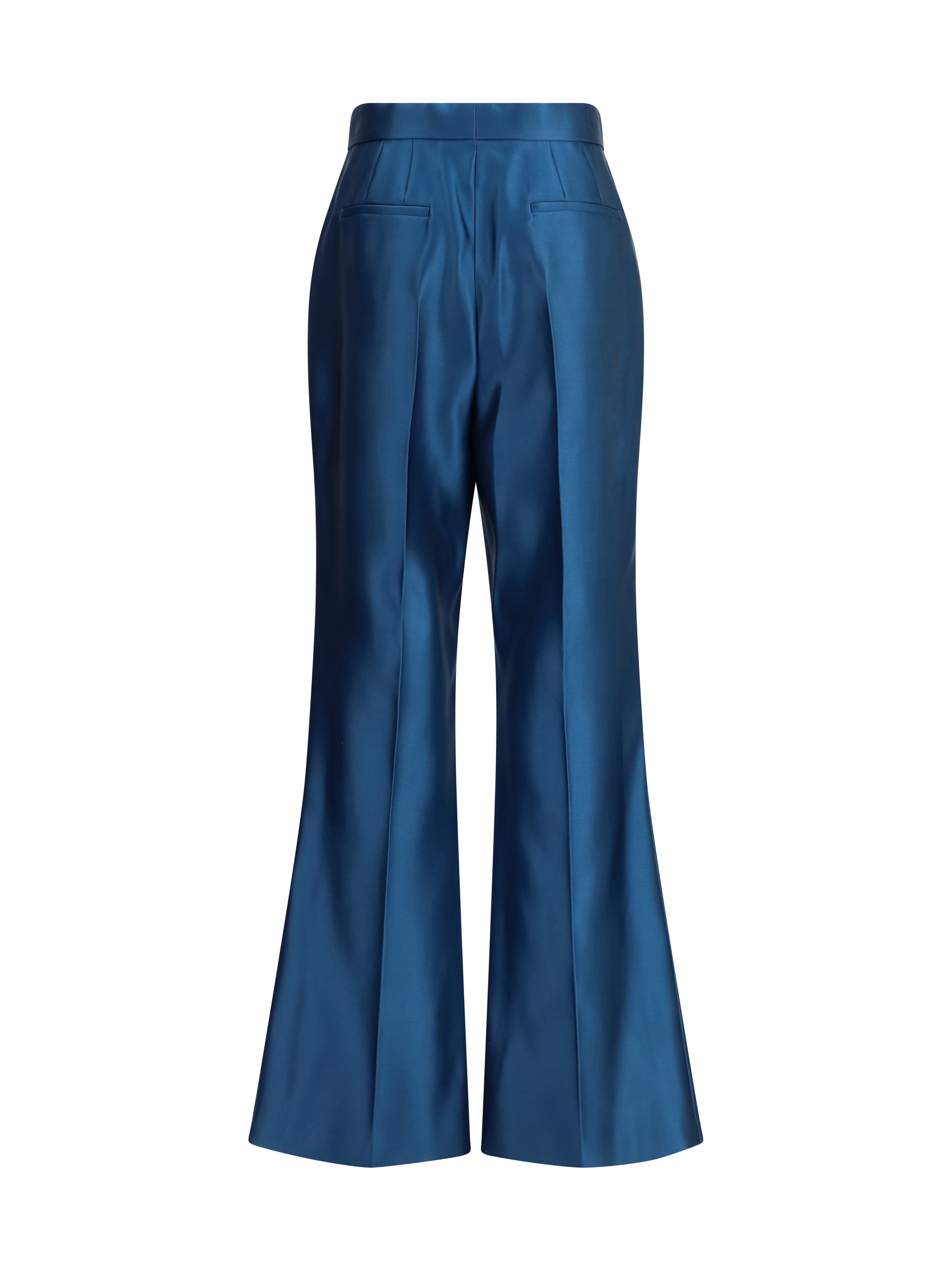 duchesse silk trousers