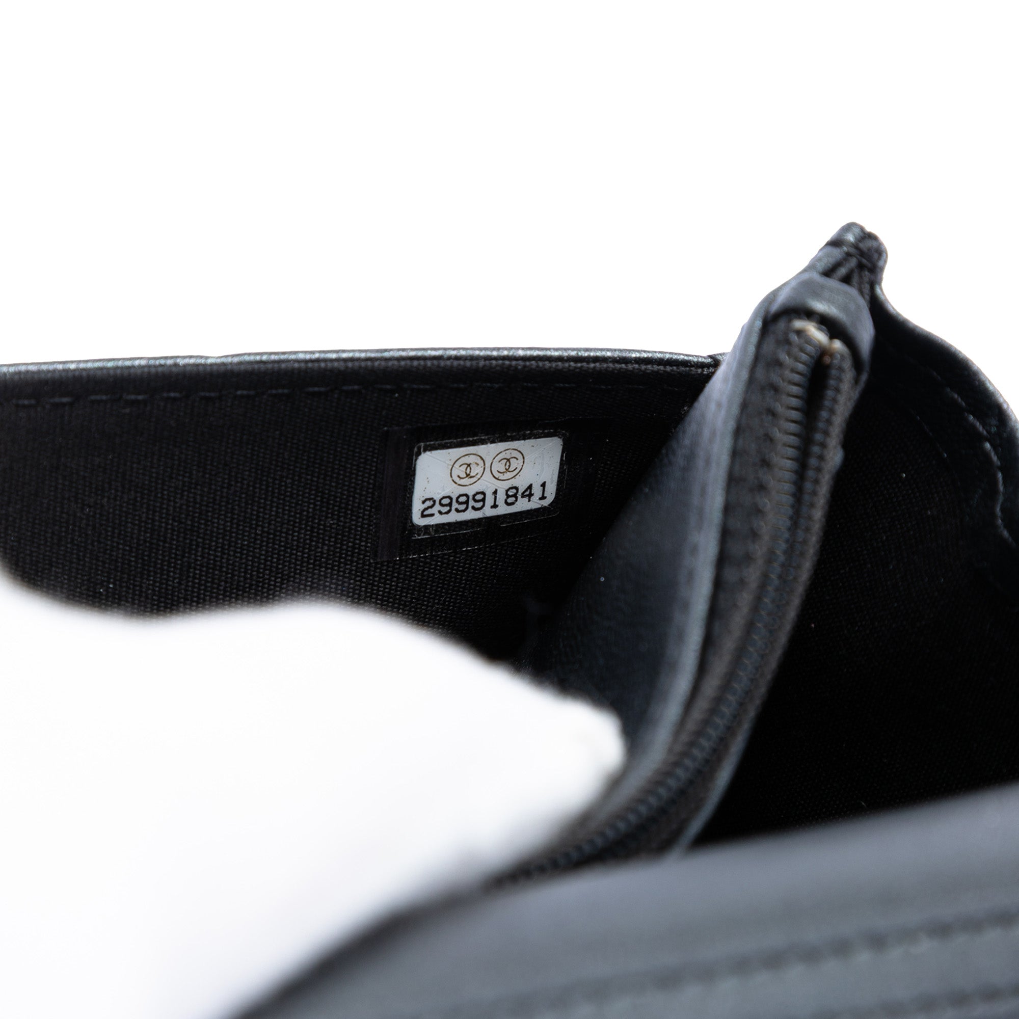 Pearl Strap Wallet on Chain Quilted Lambskin