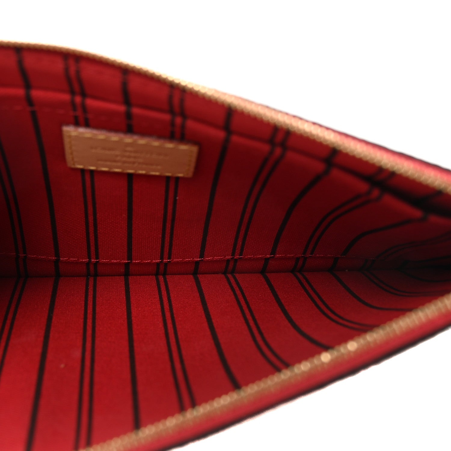 Monogram Neverfull MM GM Pochette Cherry