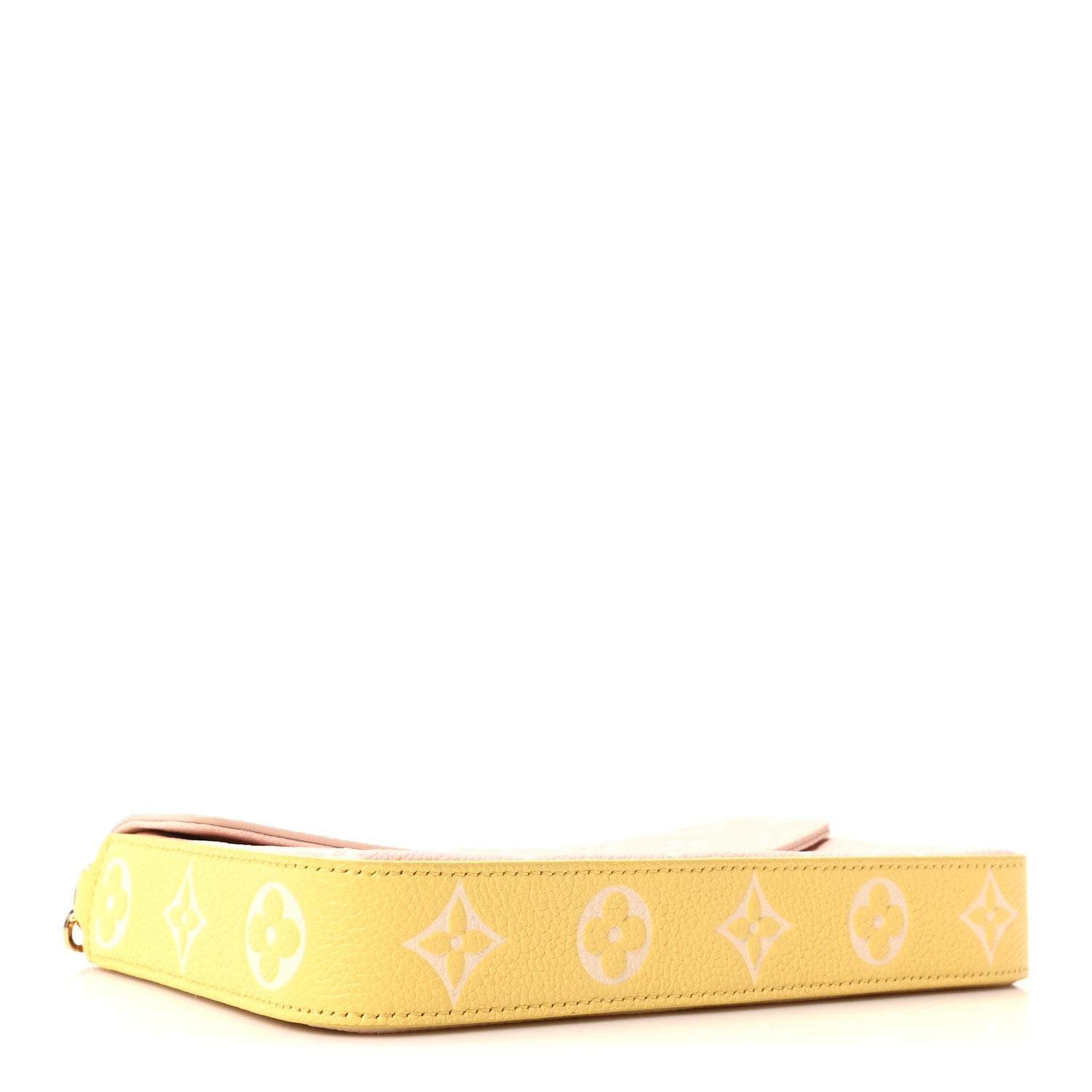 Empreinte Spring in the City Felicie Pochette Chain Wallet Pink Beige Yellow