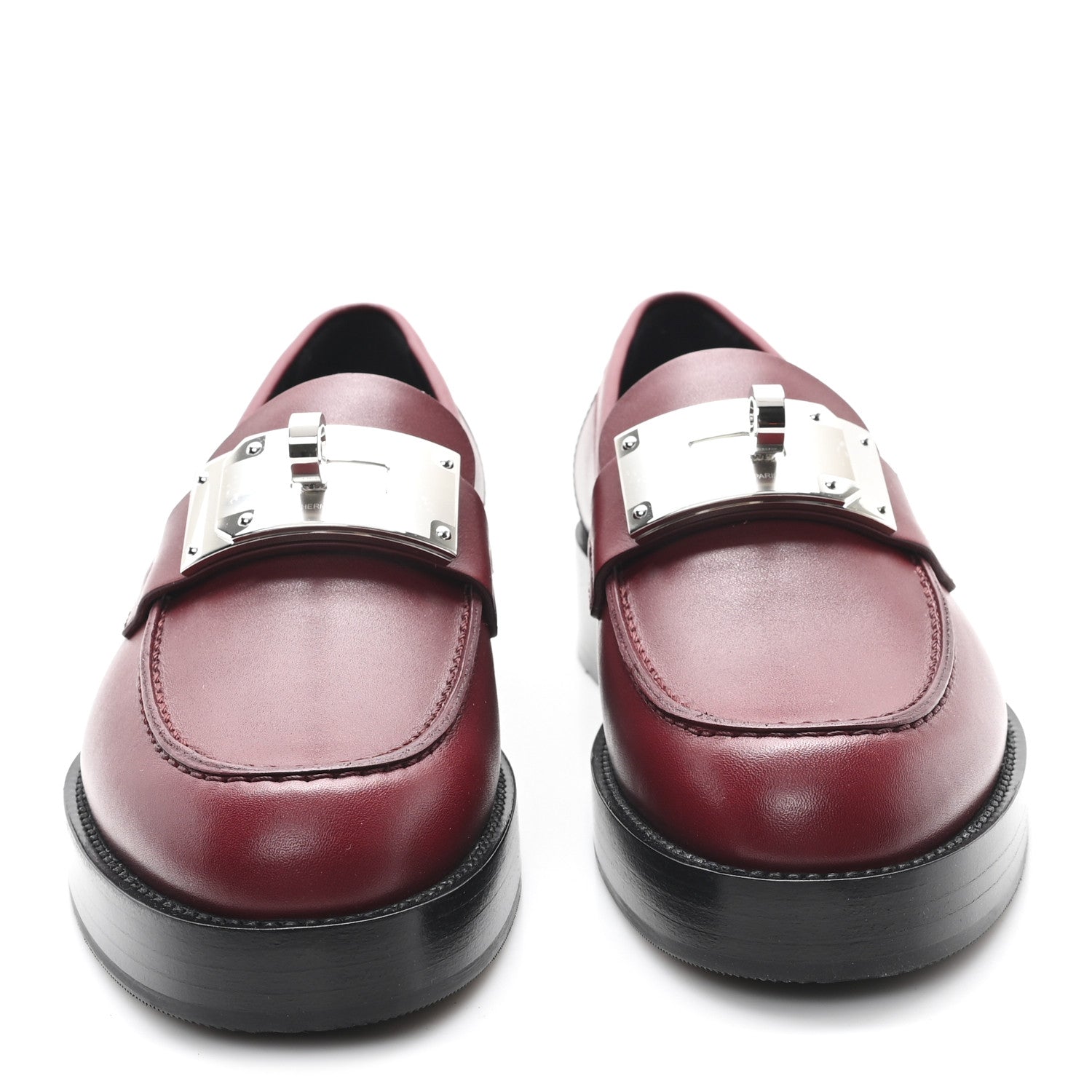 Calfskin Womens Hot Loafer 38 Rouge H