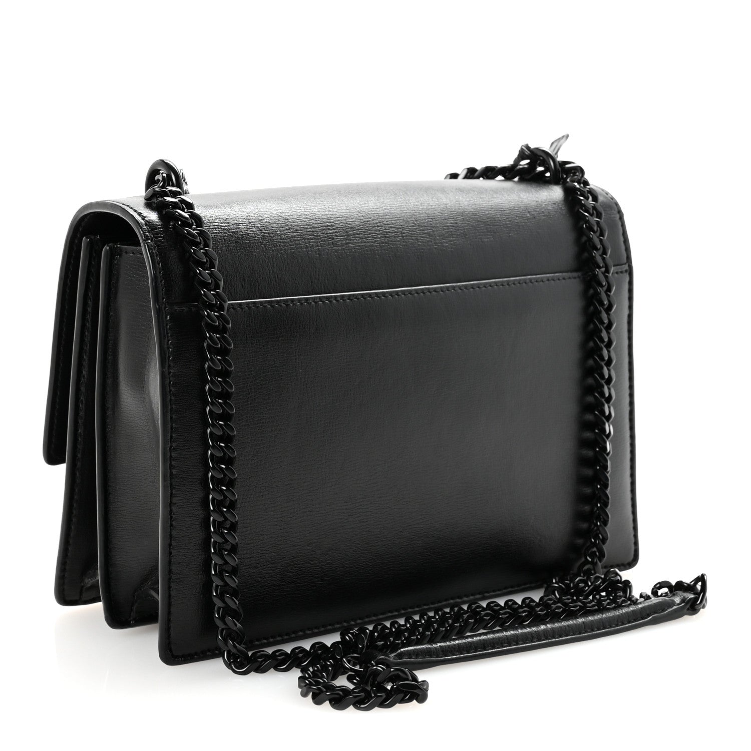 Calfskin Medium Monogram Monochrome Sunset  Black