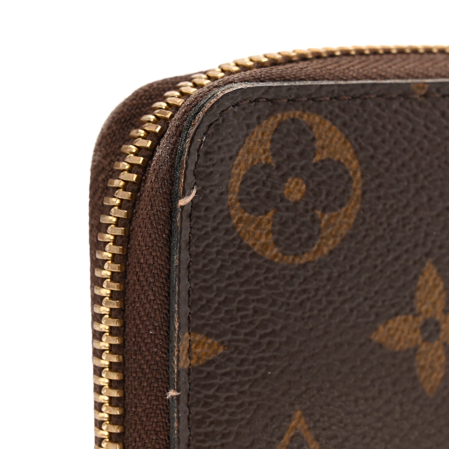 Monogram Clemence Wallet Rose Ballerine