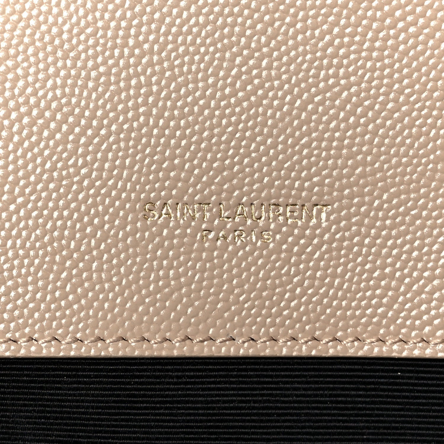 Grain De Poudre Mixed Matelasse Large Triquilt Monogram Satchel Dark Beige