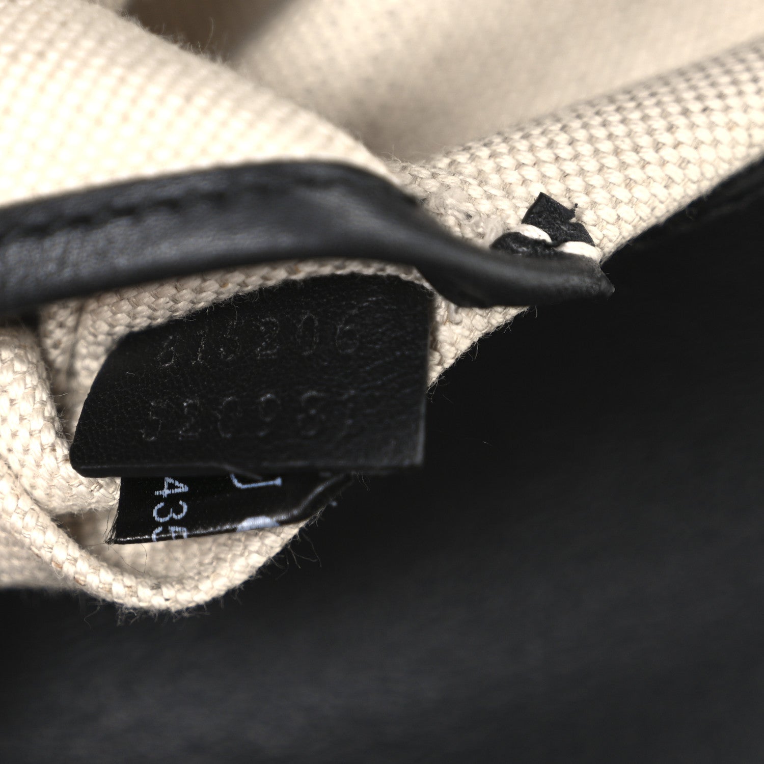 GG Supreme Monogram Horsebit 1955 Small Soft Top Handle Shoulder Bag Beige Black