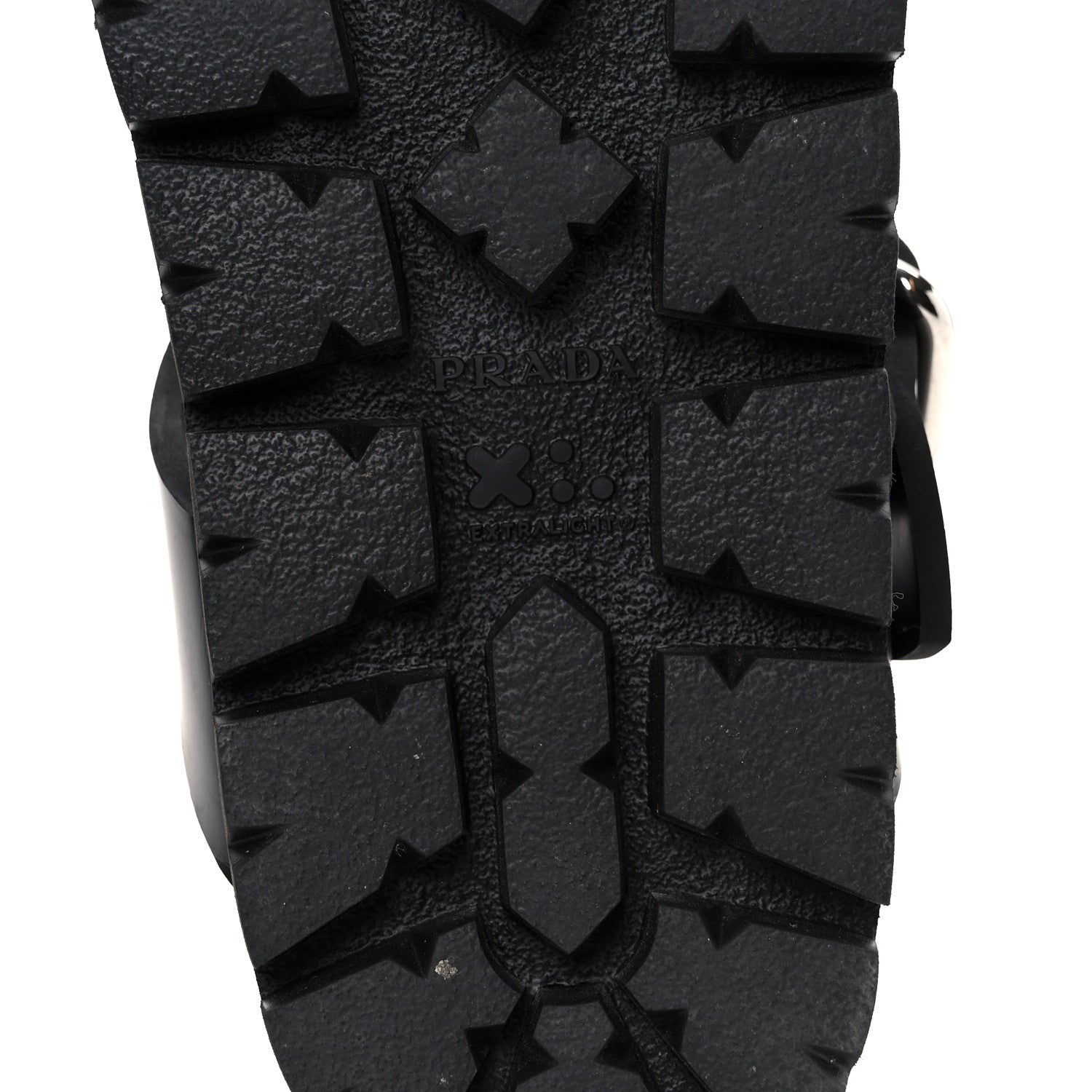 EVA Rubber Thong Buckle Fussbett Sandals 36 Black