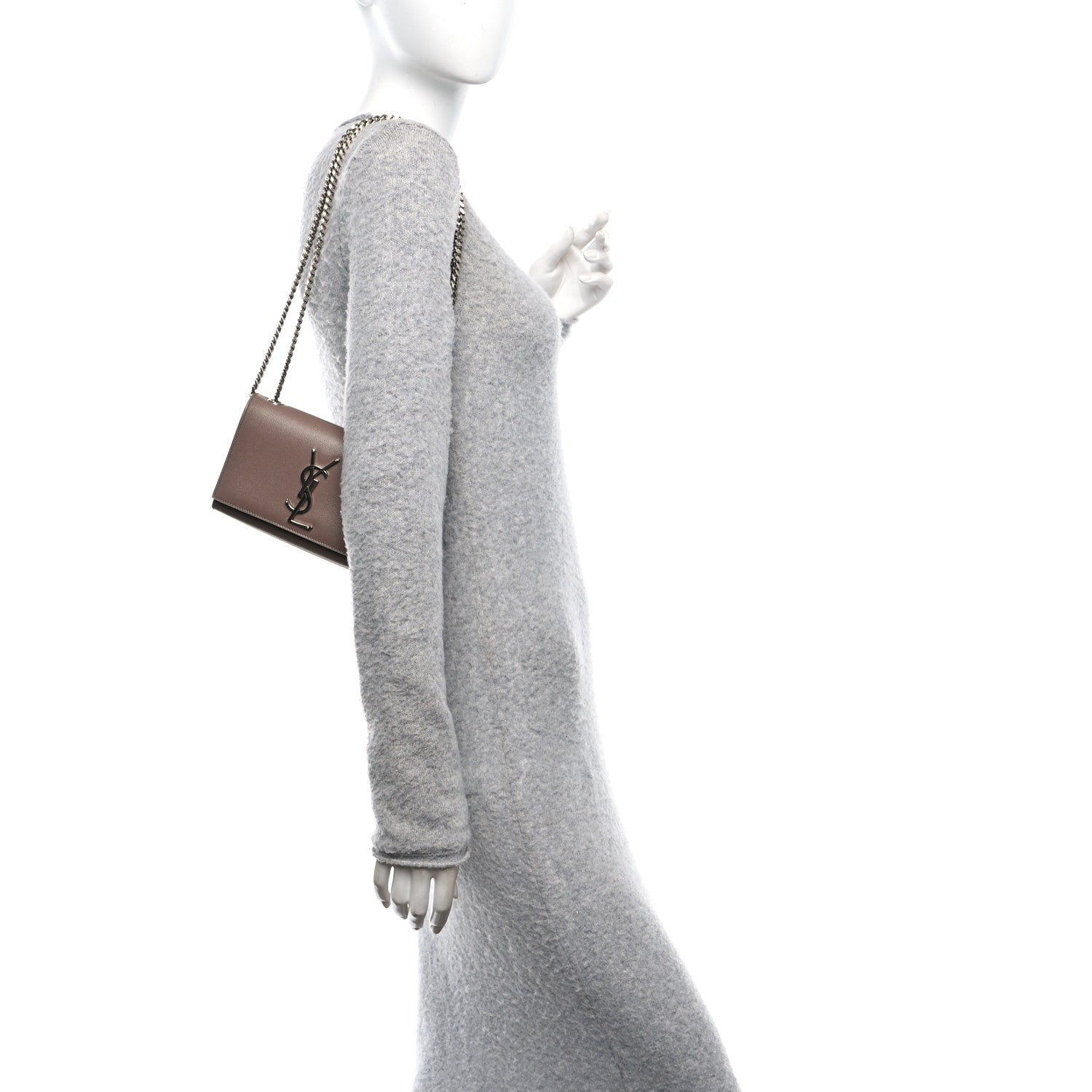 Grain De Poudre Small Monogram Kate Satchel Fard