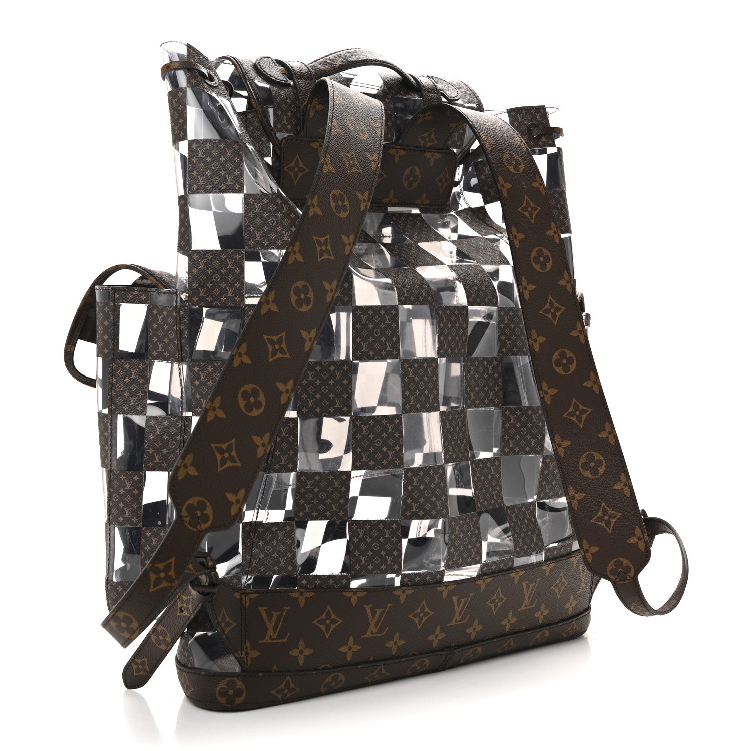 PVC Monogram Chess Christopher Backpack MM