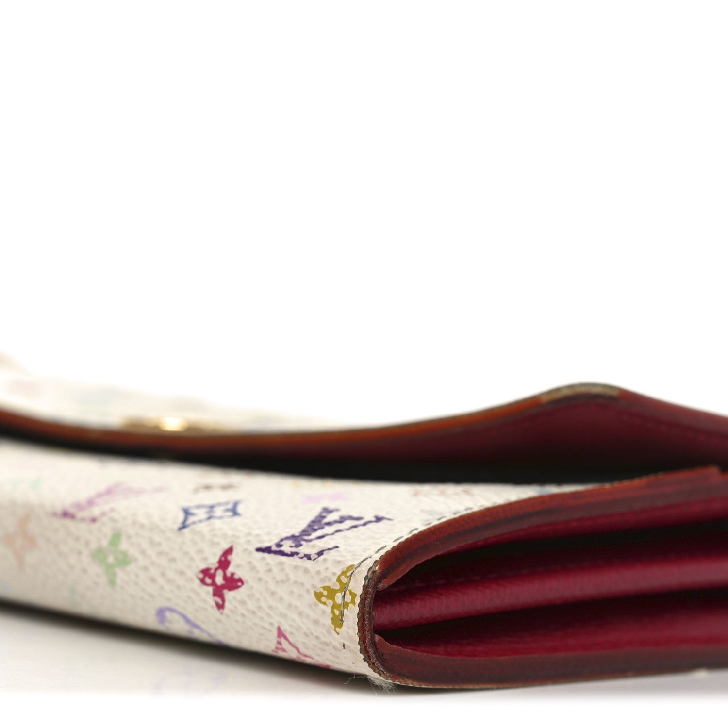 Monogram Multicolor Sarah Wallet White Eglantine