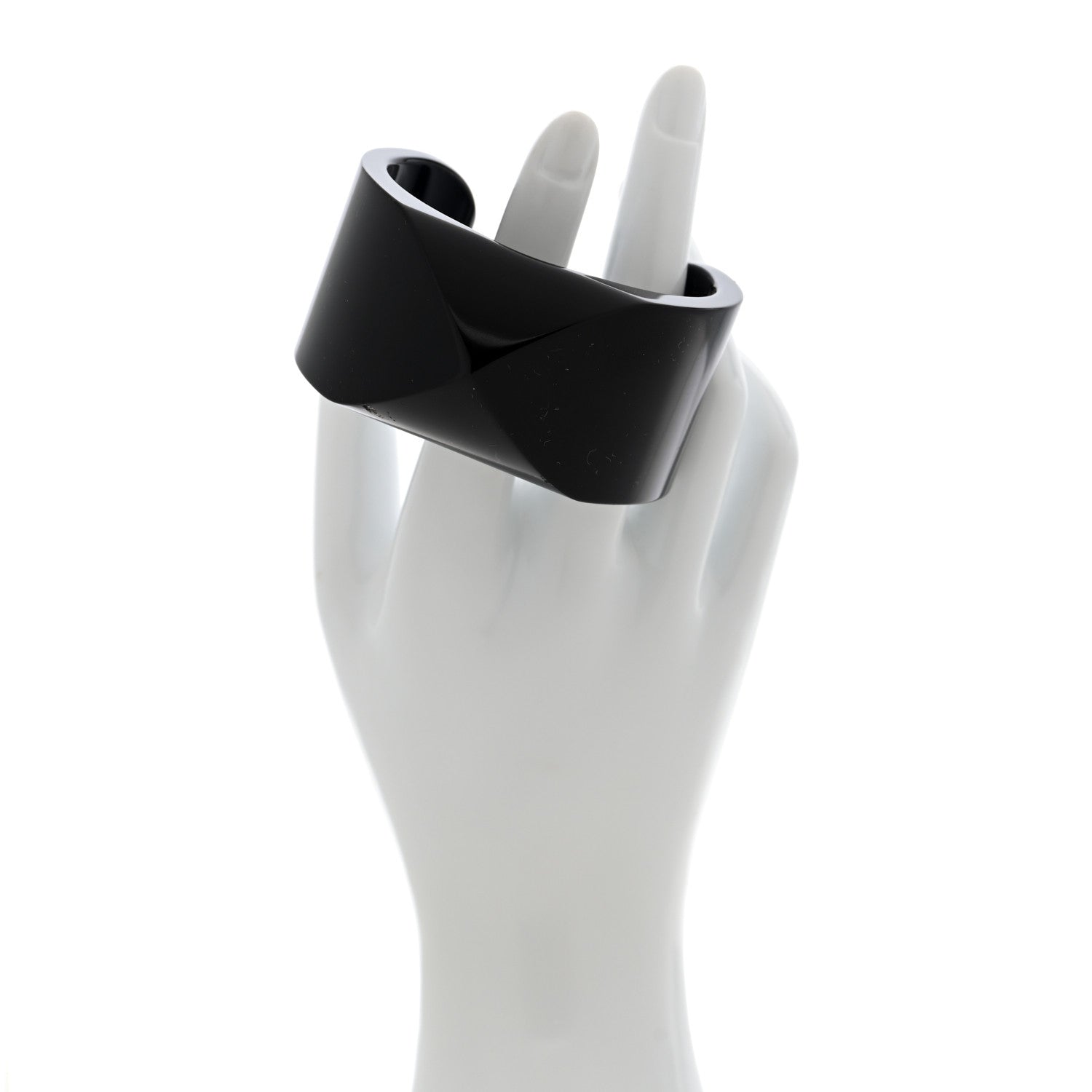 Aluminium Medor Alu Cuff Bracelet T2 Black