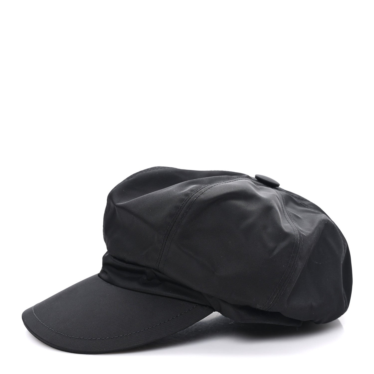 Re-Nylon Newsboy Hat S Black