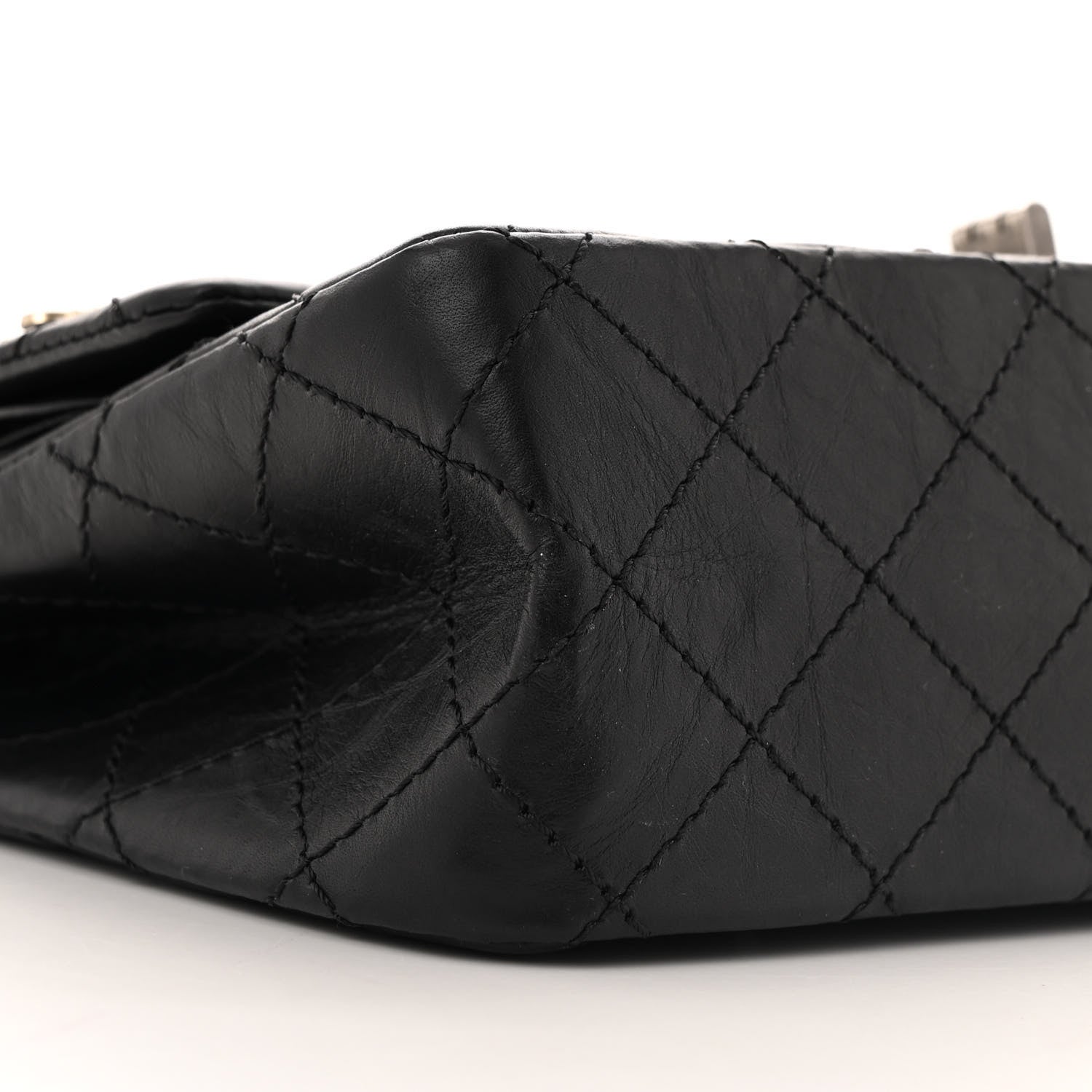 Aged Calfskin Lucky Charms 2.55 Reissue 225 Flap Black