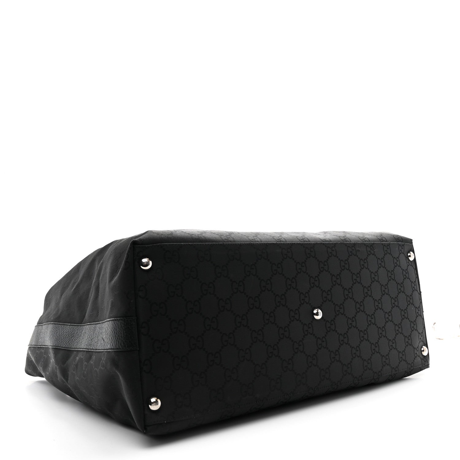 Nylon Monogram Extra Large Hobo Black