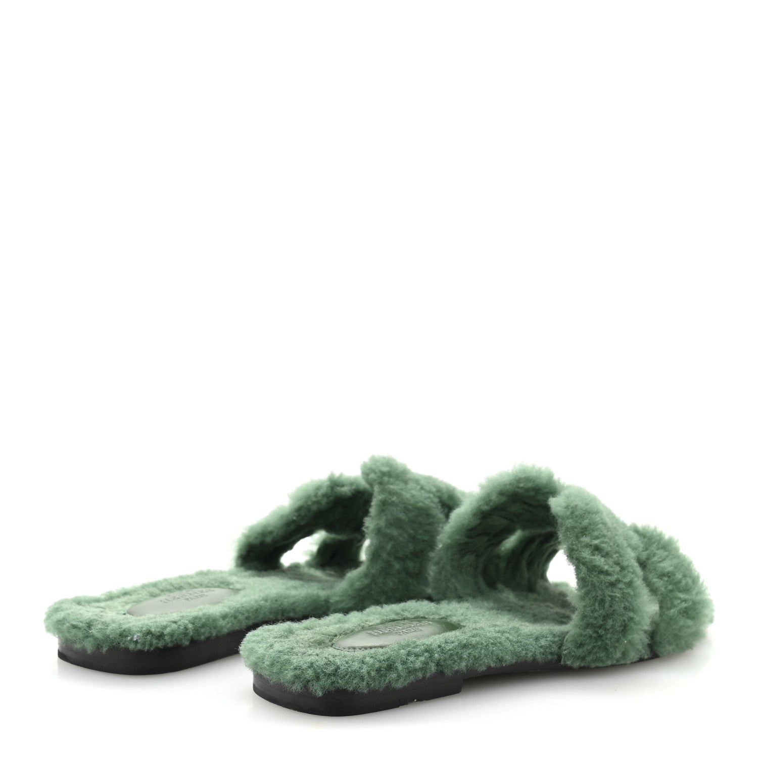 Woolskin Oran Sandals 36 Vert Anglais