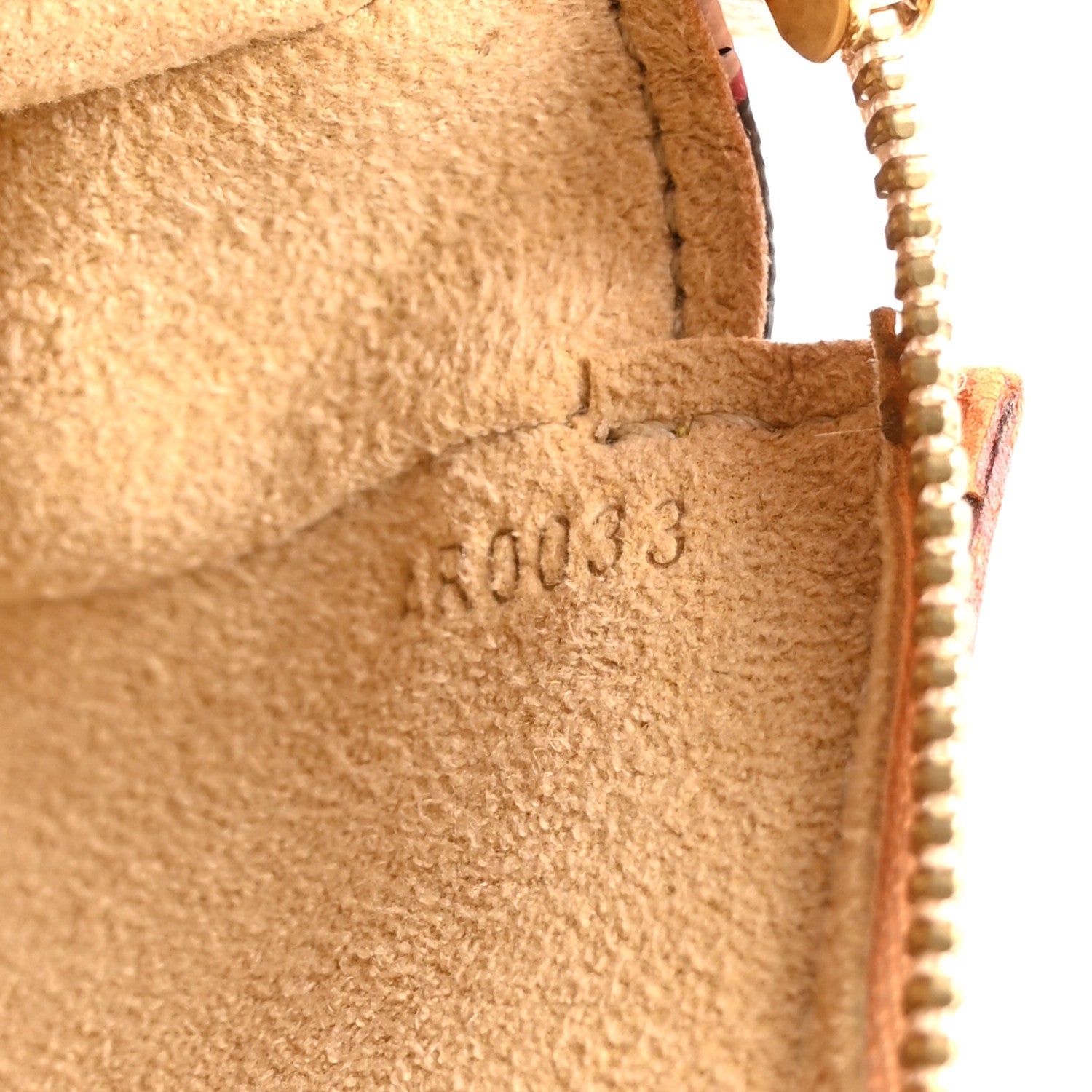 Monogram Cherry Blossom Pochette Accessories Brown