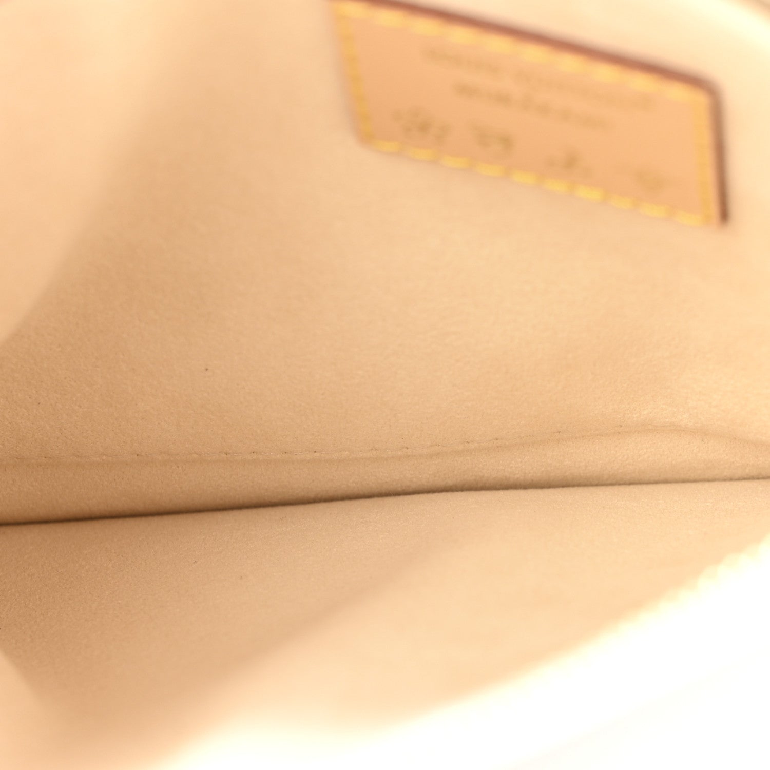 LV X TM Monogram Multicolor Neverfull Pochette White