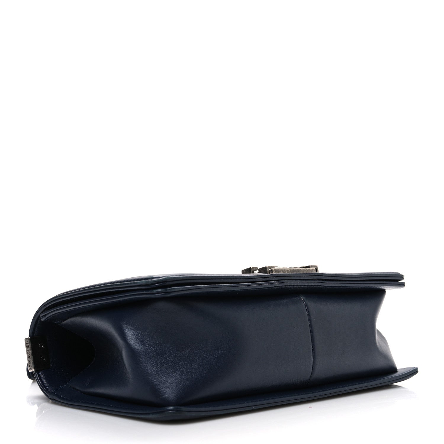 Calfskin Ombre Faded Quilted Medium Boy Flap Blue