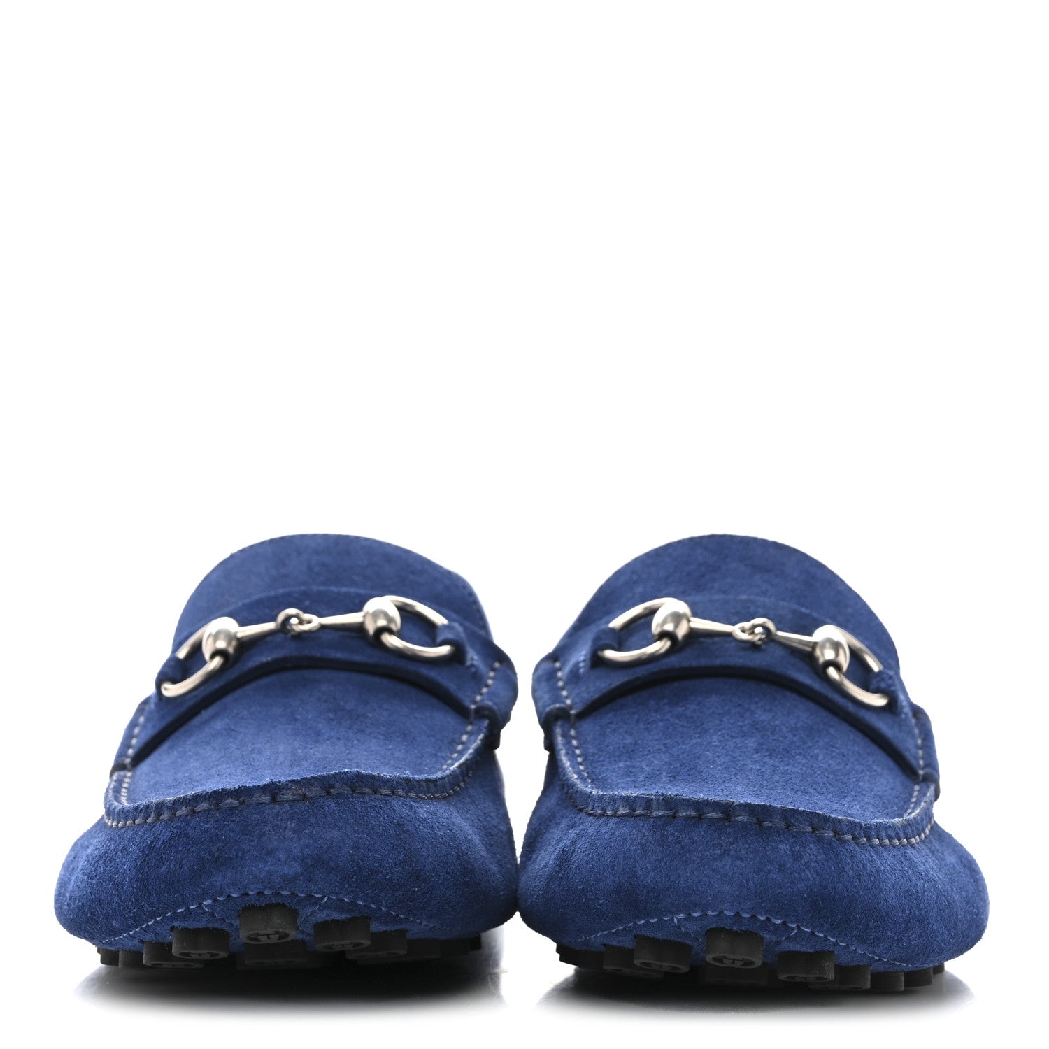 Suede Mens Horsebit Driver Loafers 8 Royale