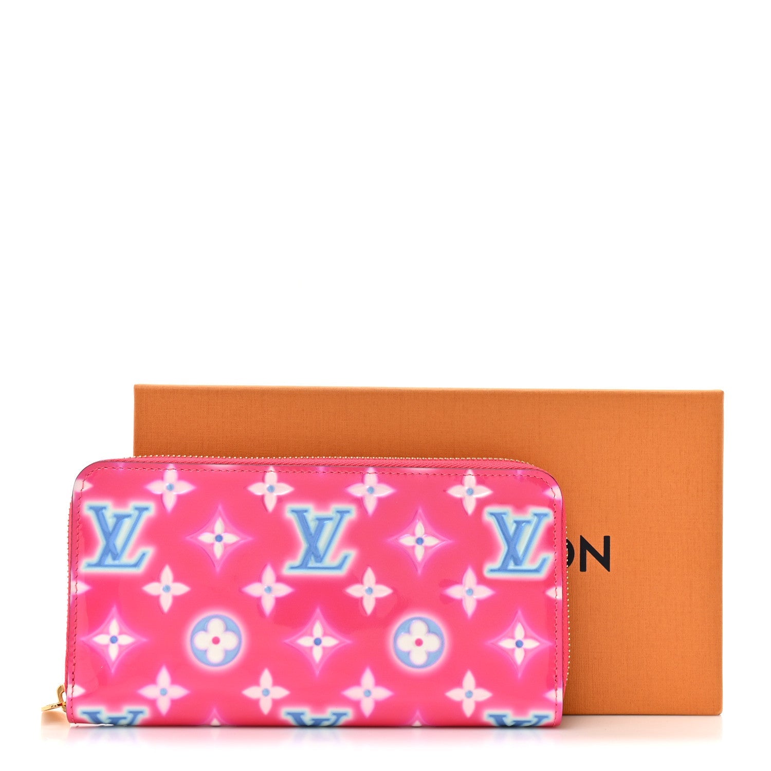 Vernis Valentine Zippy Wallet Fuchsia Neon