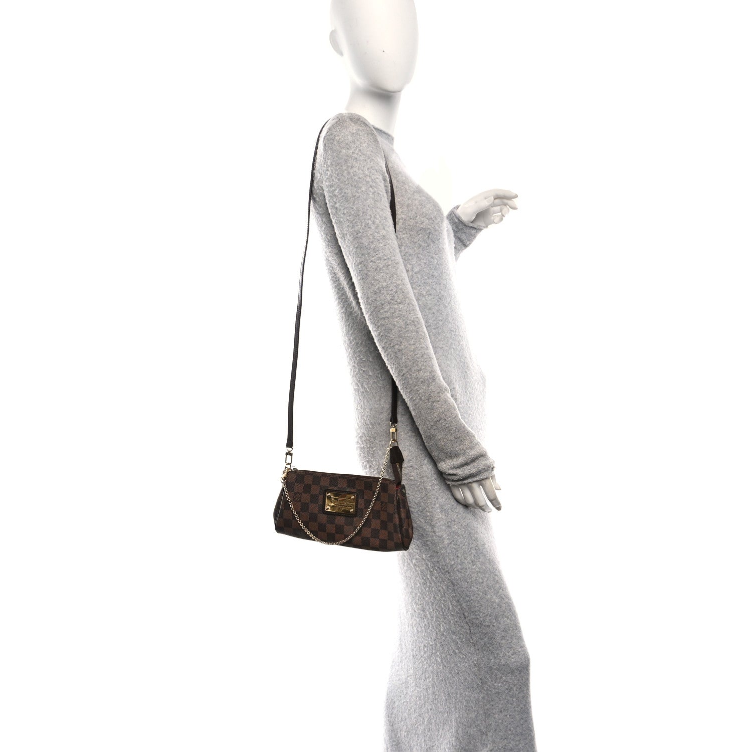 Damier Ebene Eva Clutch